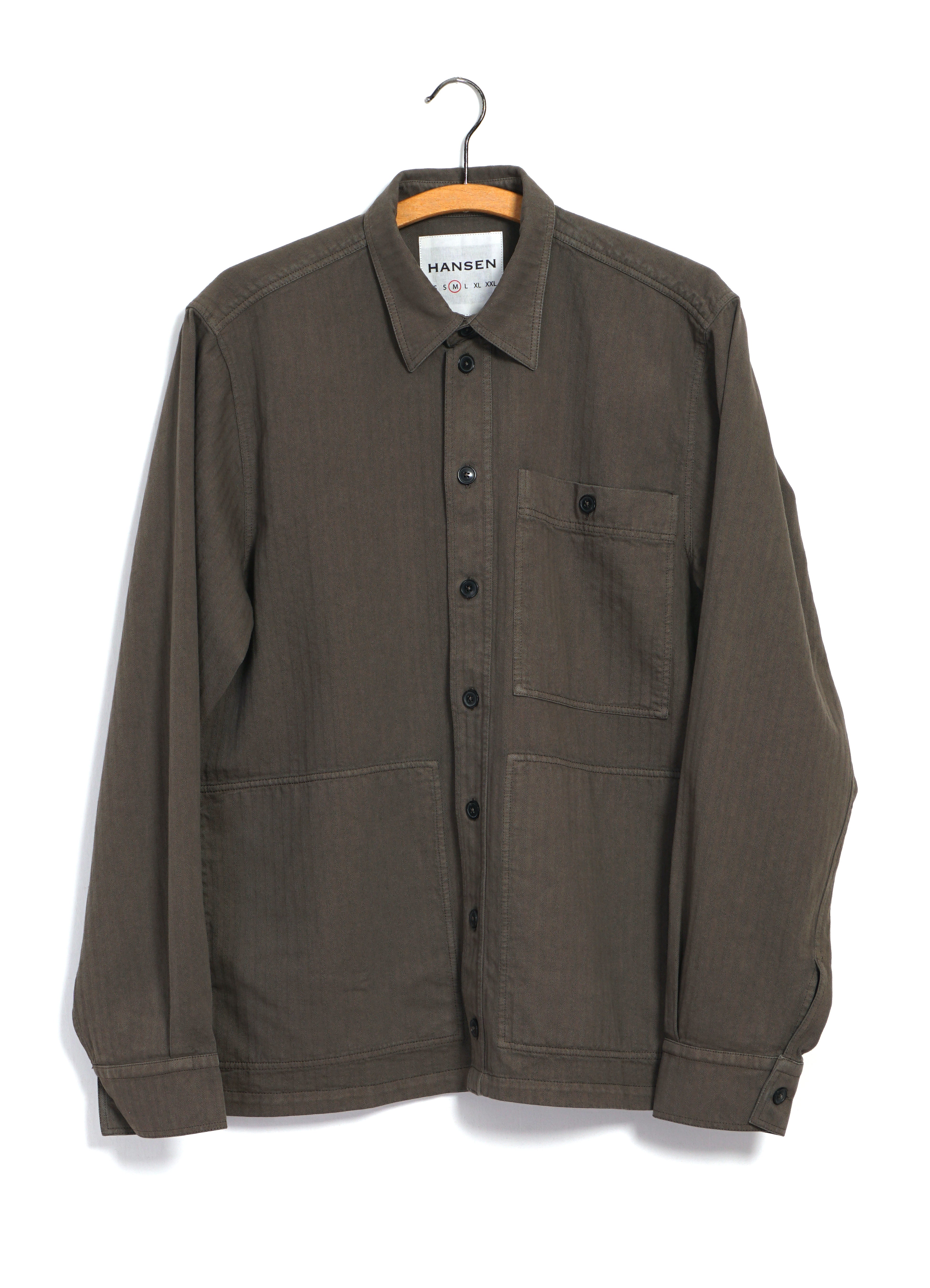 LUKA 31-28-6 | Sturdy Overshirt | Sage