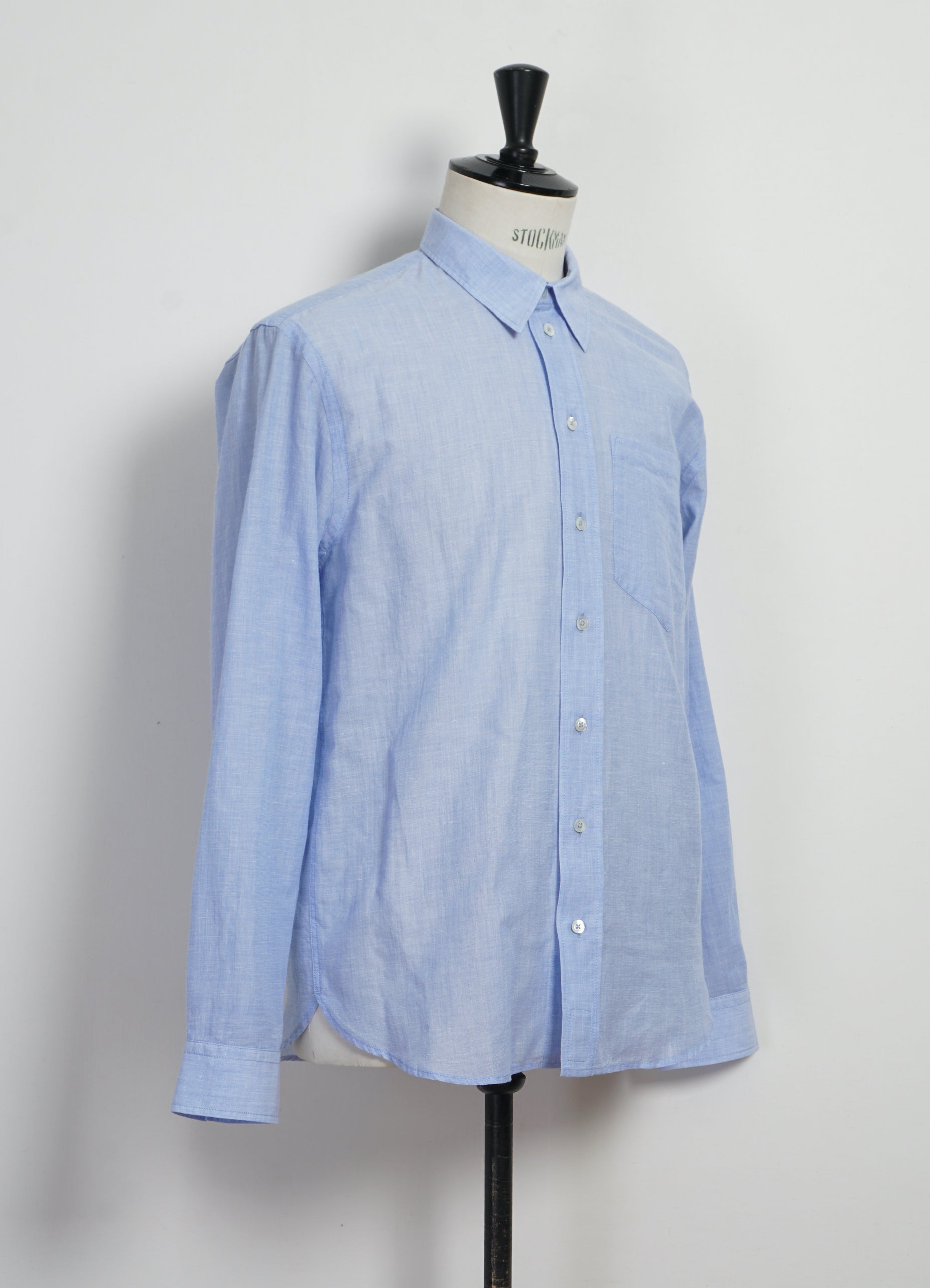 RAYMOND 31-31-3 | Loose Cut Shirt | Sky Blue
