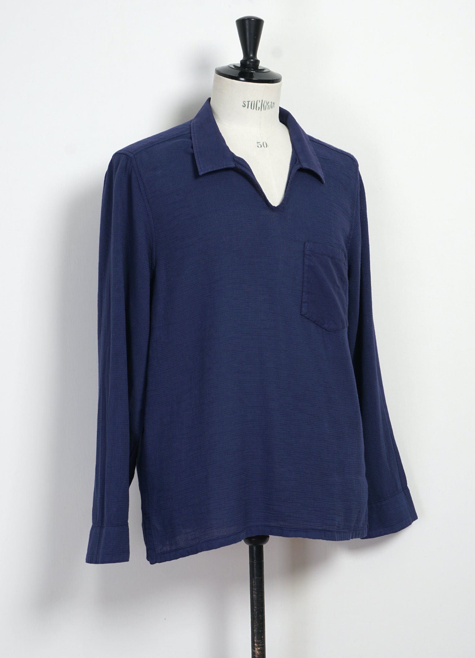 MARIUS 31-39-3 | Casual Gauze Pull-on Shirt | Santorini