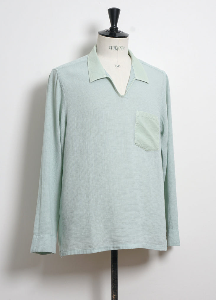 MARIUS 31-39-6 | Casual Gauze Pull-on Shirt | La Digue