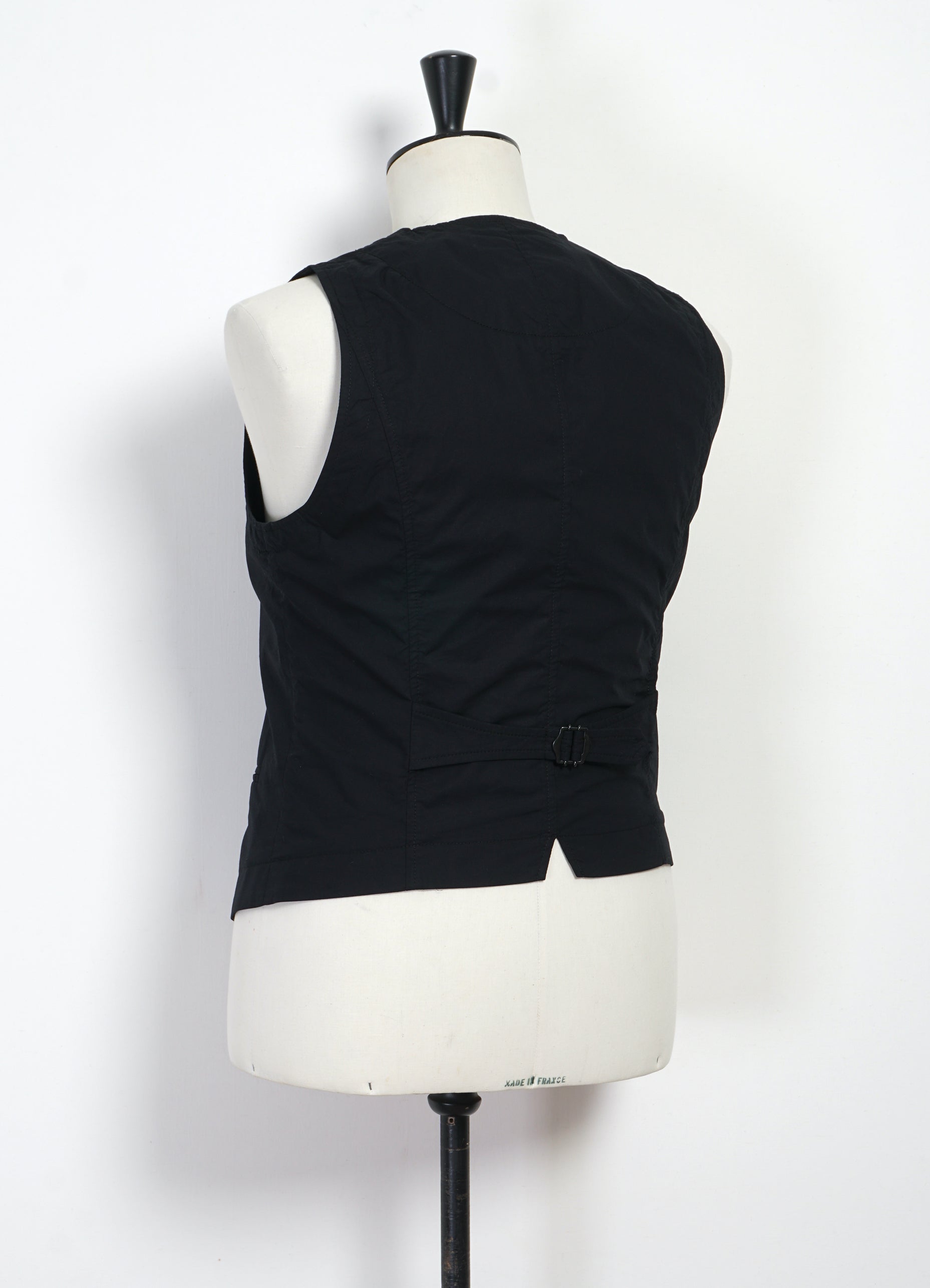 DANIEL 31-64-2 | Classic Waistcoat | Black Parachute