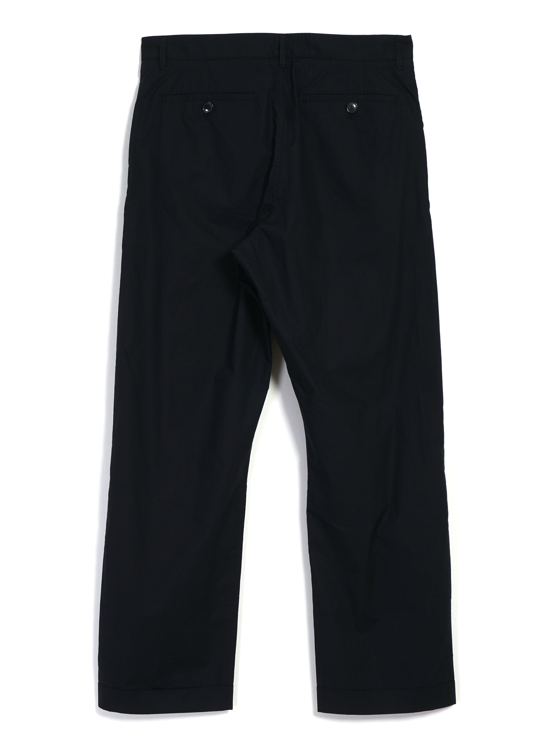 SUNE 31-64-2 | Pleated Classic Trousers | Black Parachute