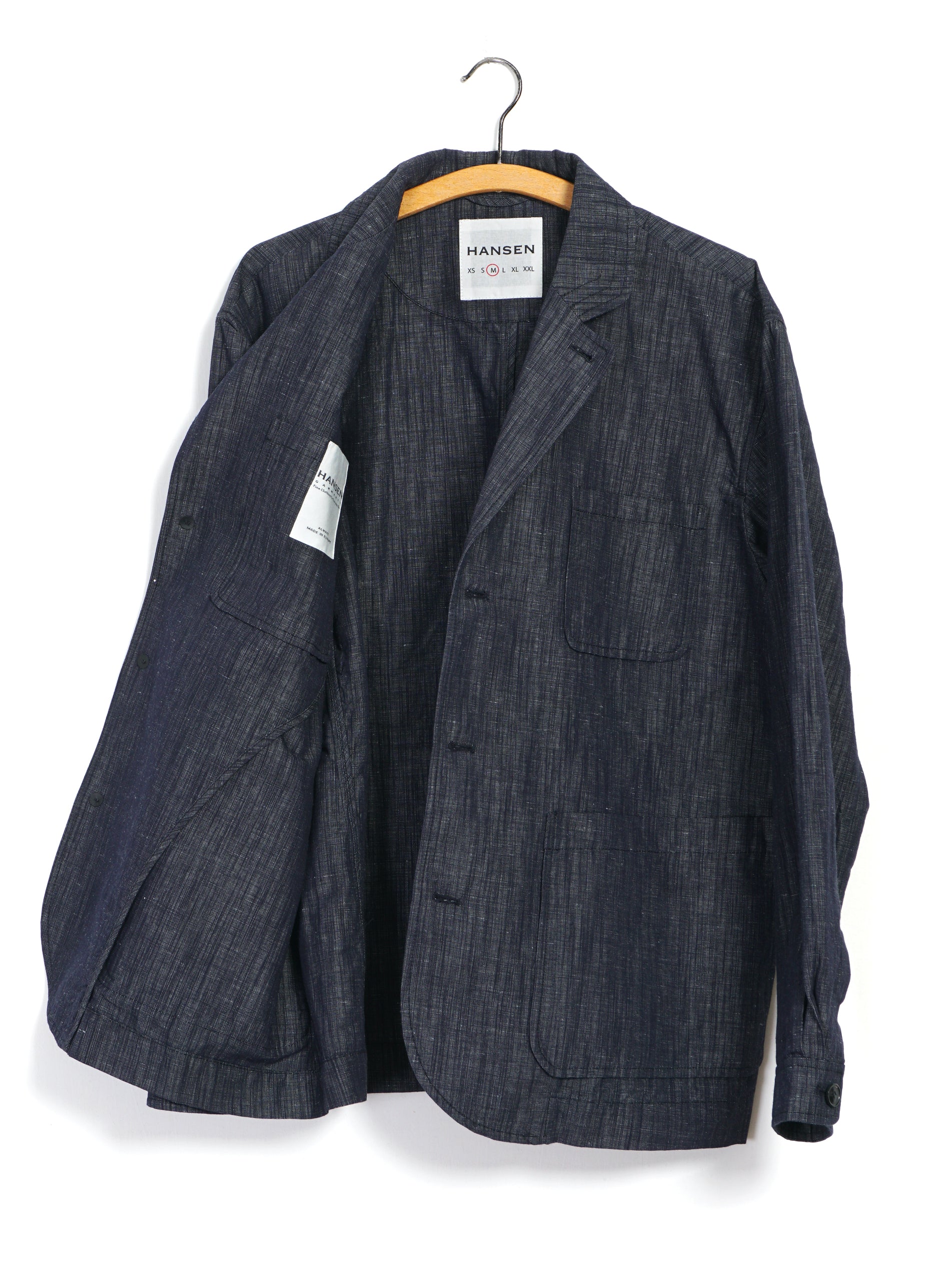 MALVIN 31-74-3 | Loose Cut Blazer | Washed Navy