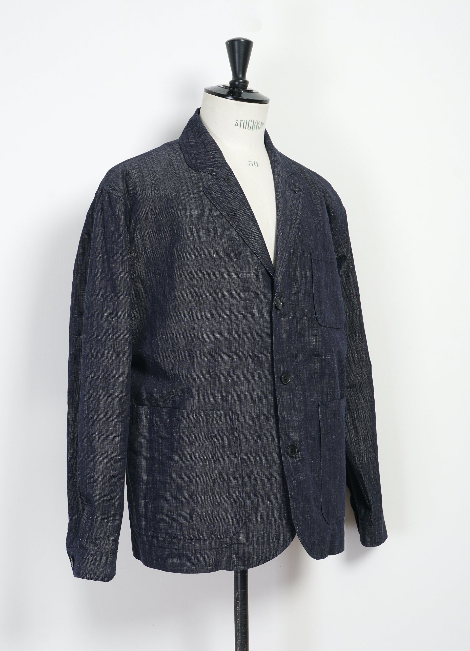 MALVIN 31-74-3 | Loose Cut Blazer | Washed Navy