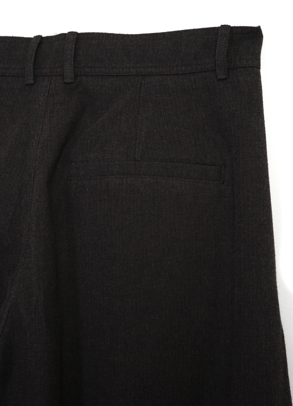 ANDREW 30-93-7 | Balloon Trousers | Brown Herringbone