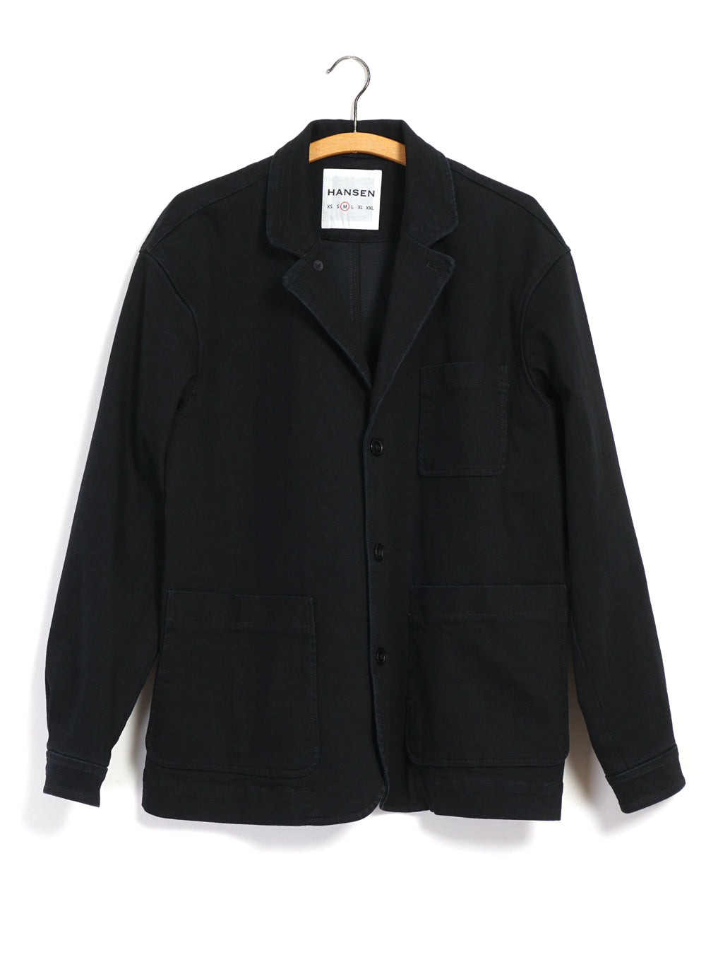 MALVIN 30-95-2 | Loose Cut Blazer | Black & Grey