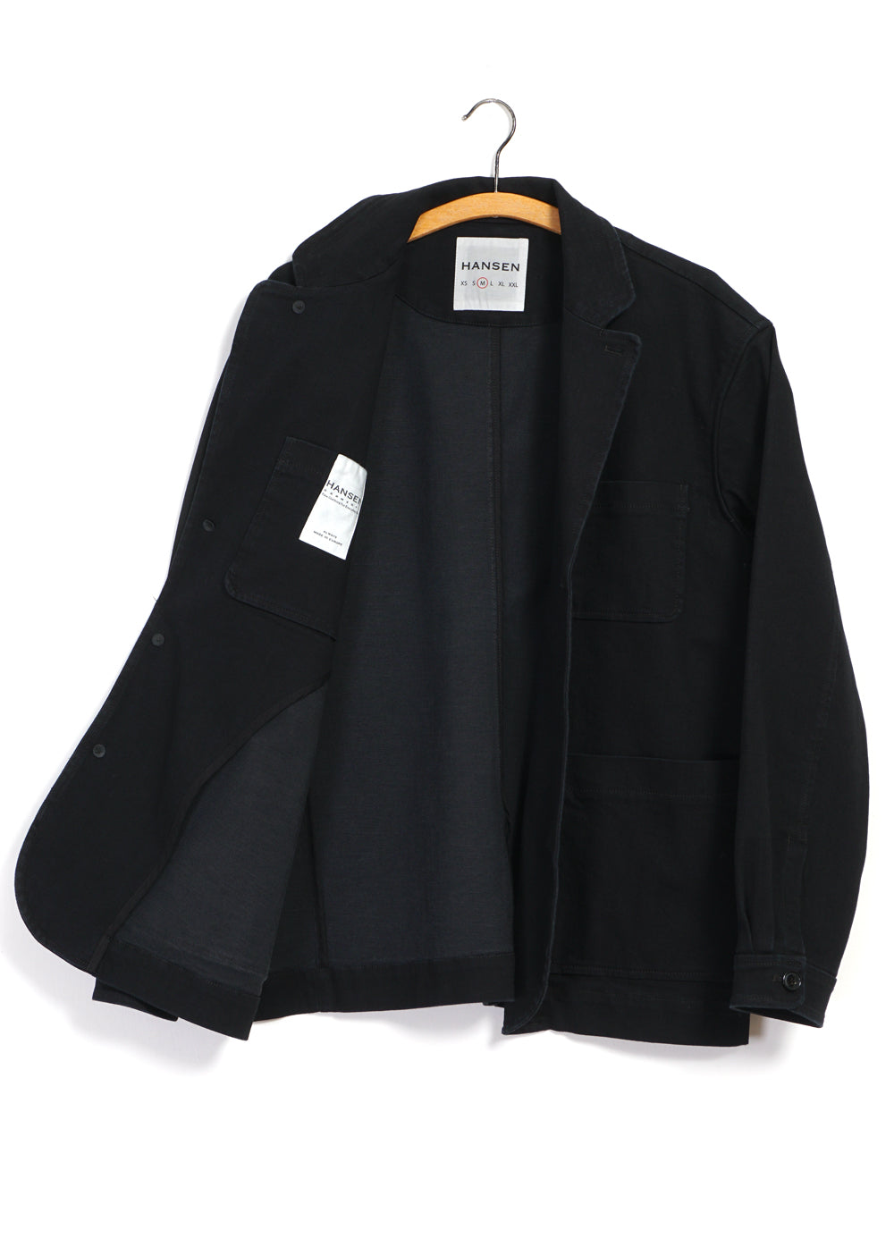 MALVIN 30-95-2 | Loose Cut Blazer | Black & Grey
