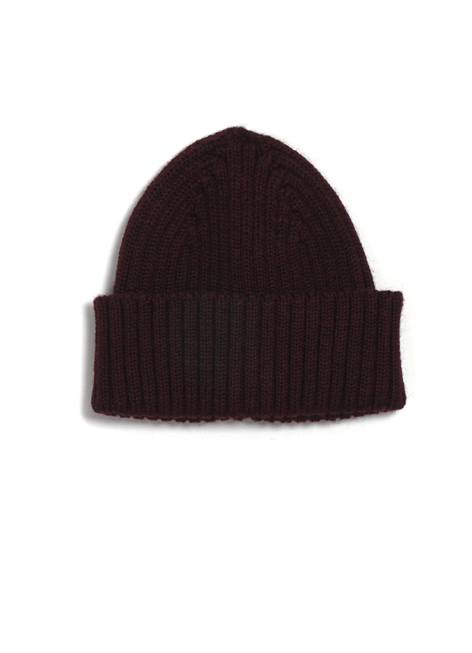 TOBY 32-05-8 | Rib Knit Beanie | Bordeaux
