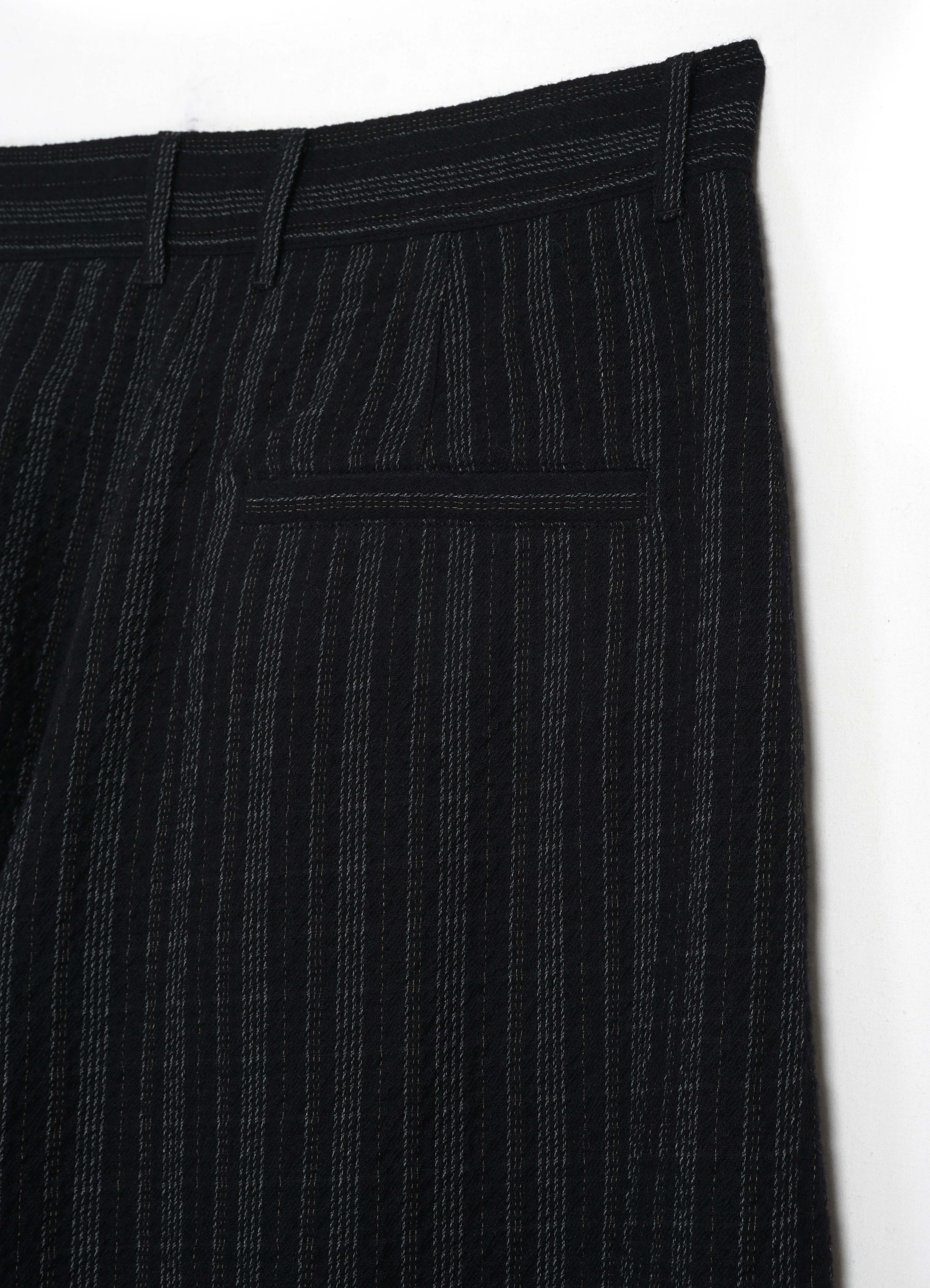 ANDREW 32-29-2 | Balloon Trousers | Black 'n' White