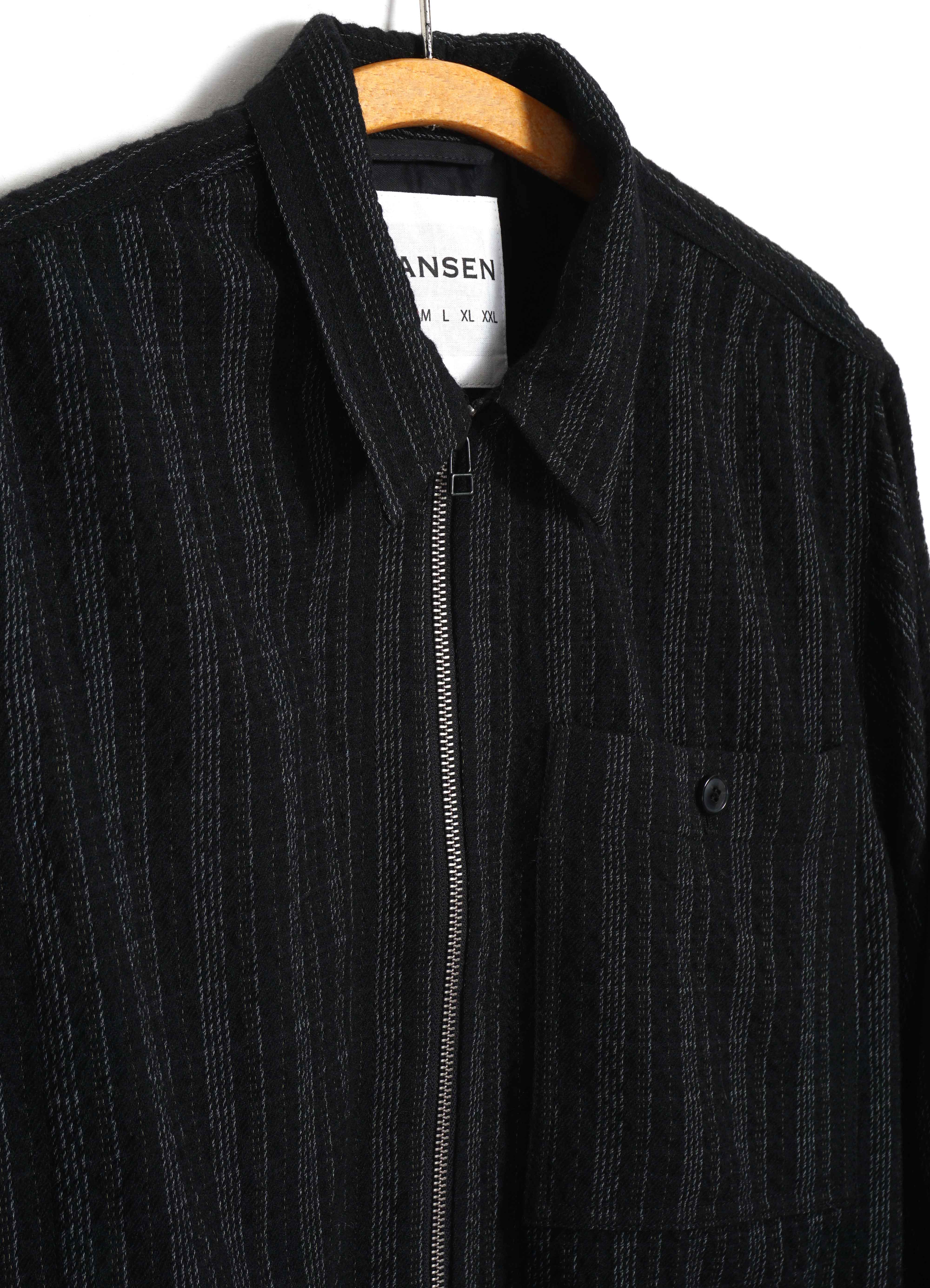 LIAM 32-29-2 | Zipper Jacket | Black 'n' White