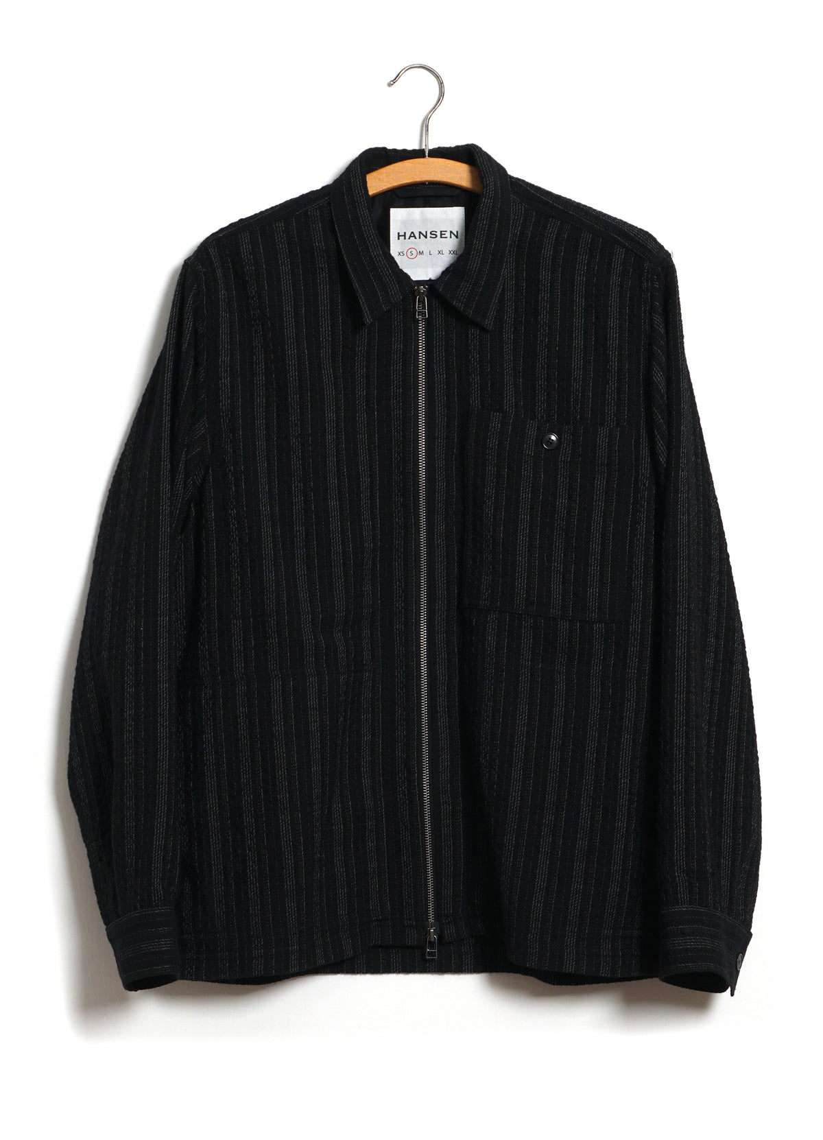 LIAM 32-29-2 | Zipper Jacket | Black 'n' White