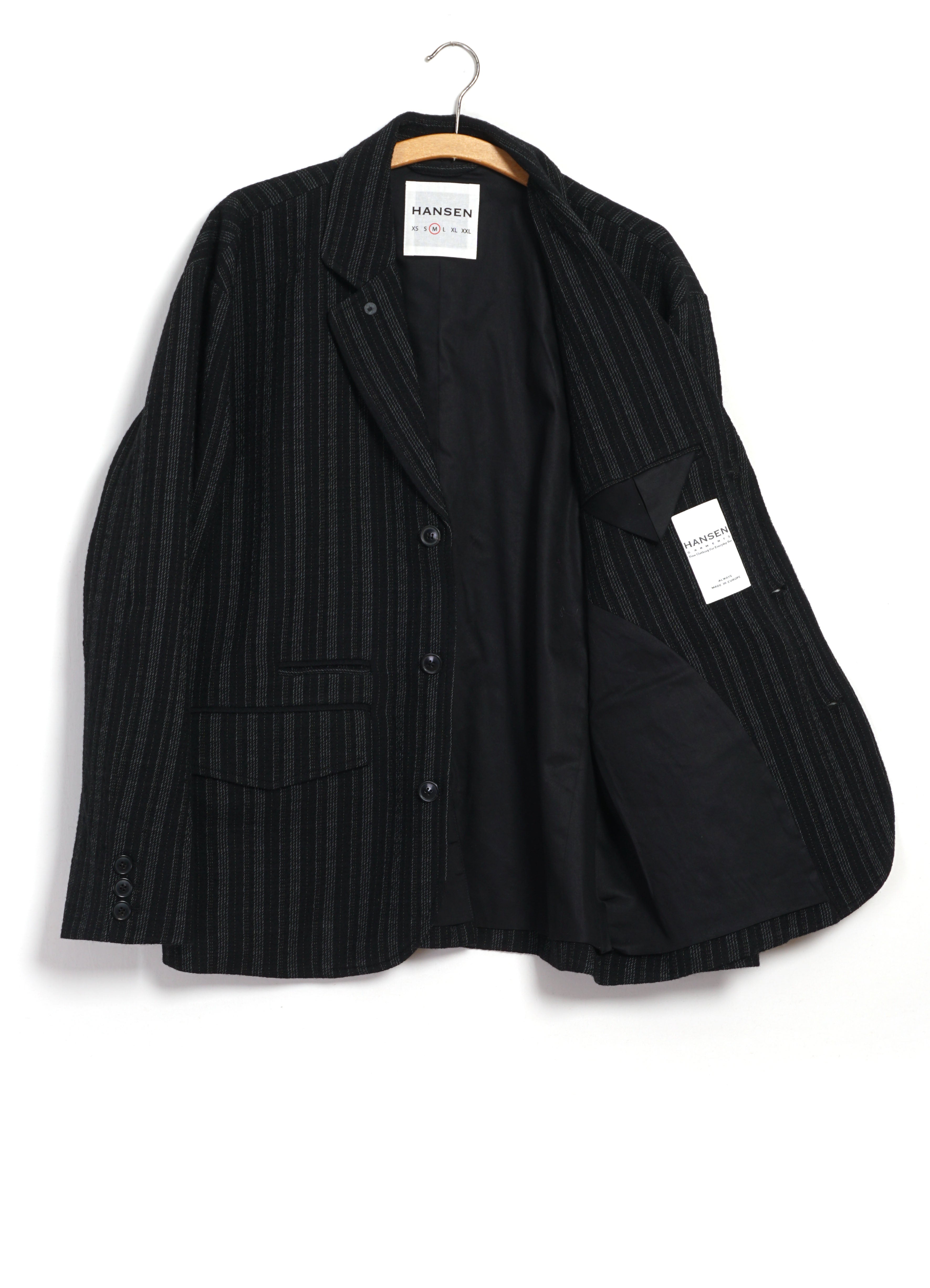 MILOS 32-29-2 | Loose Fit Classic Blazer | Black 'n' White