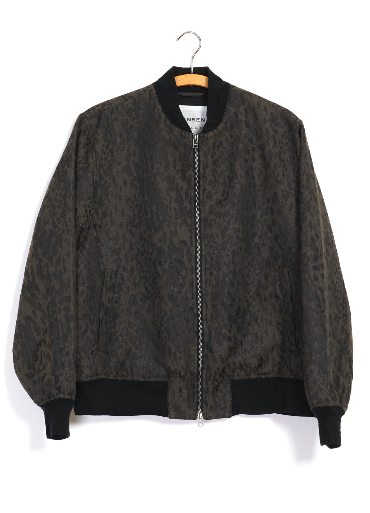 MAX 32-39-6 | Loose Fit Bomber Jacket | Camo Leopard