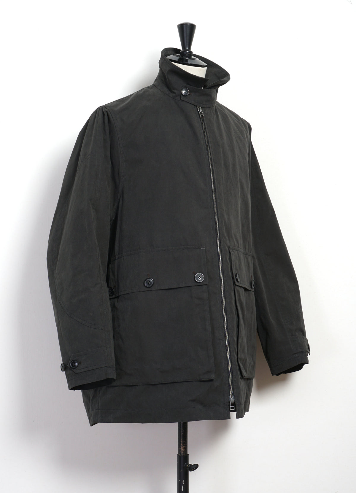 DEREK 32-78-7 | Oversized Field Jacket | Dark Grey