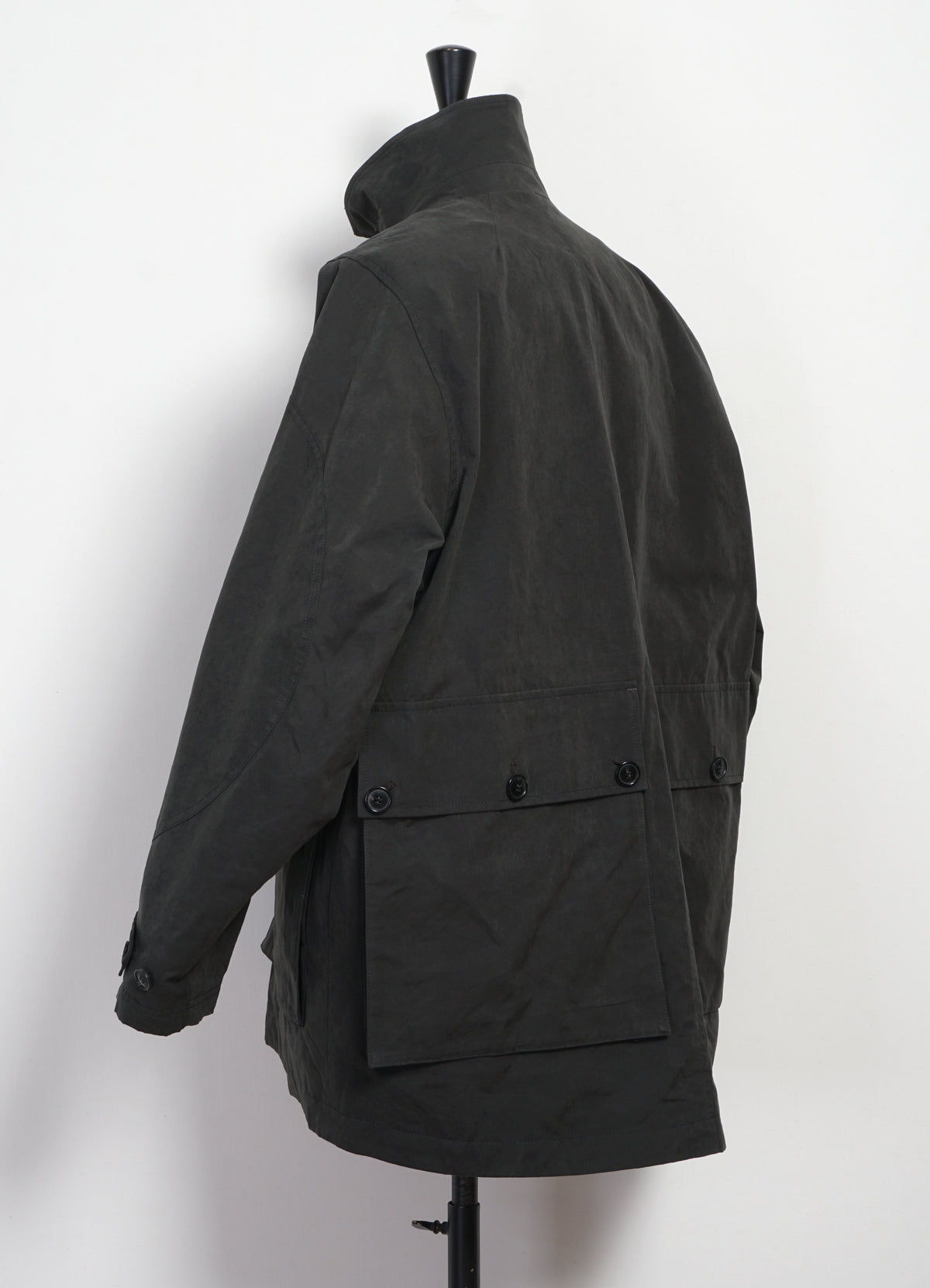 DEREK 32-78-7 | Oversized Field Jacket | Dark Grey