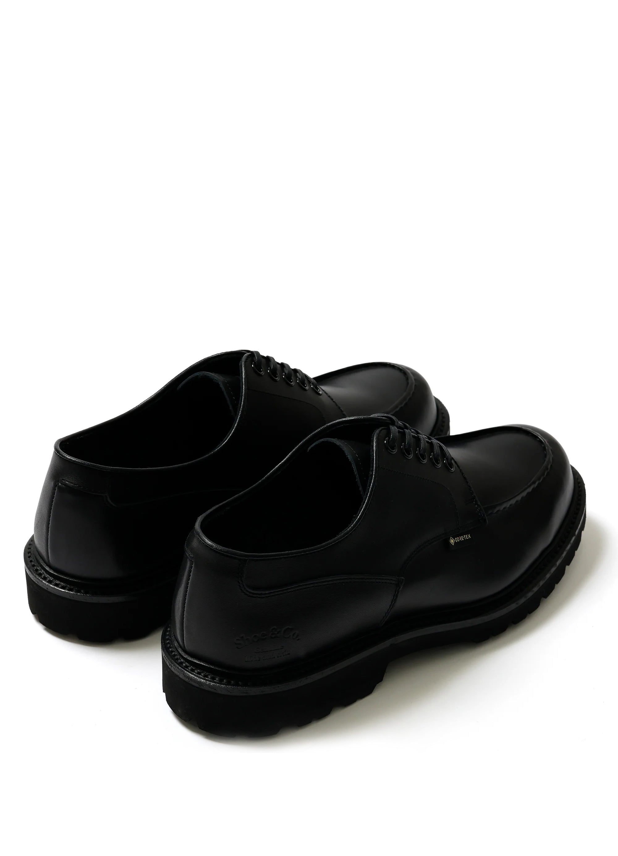 U-TIP | Gore-Tex Leather Shoe | Black