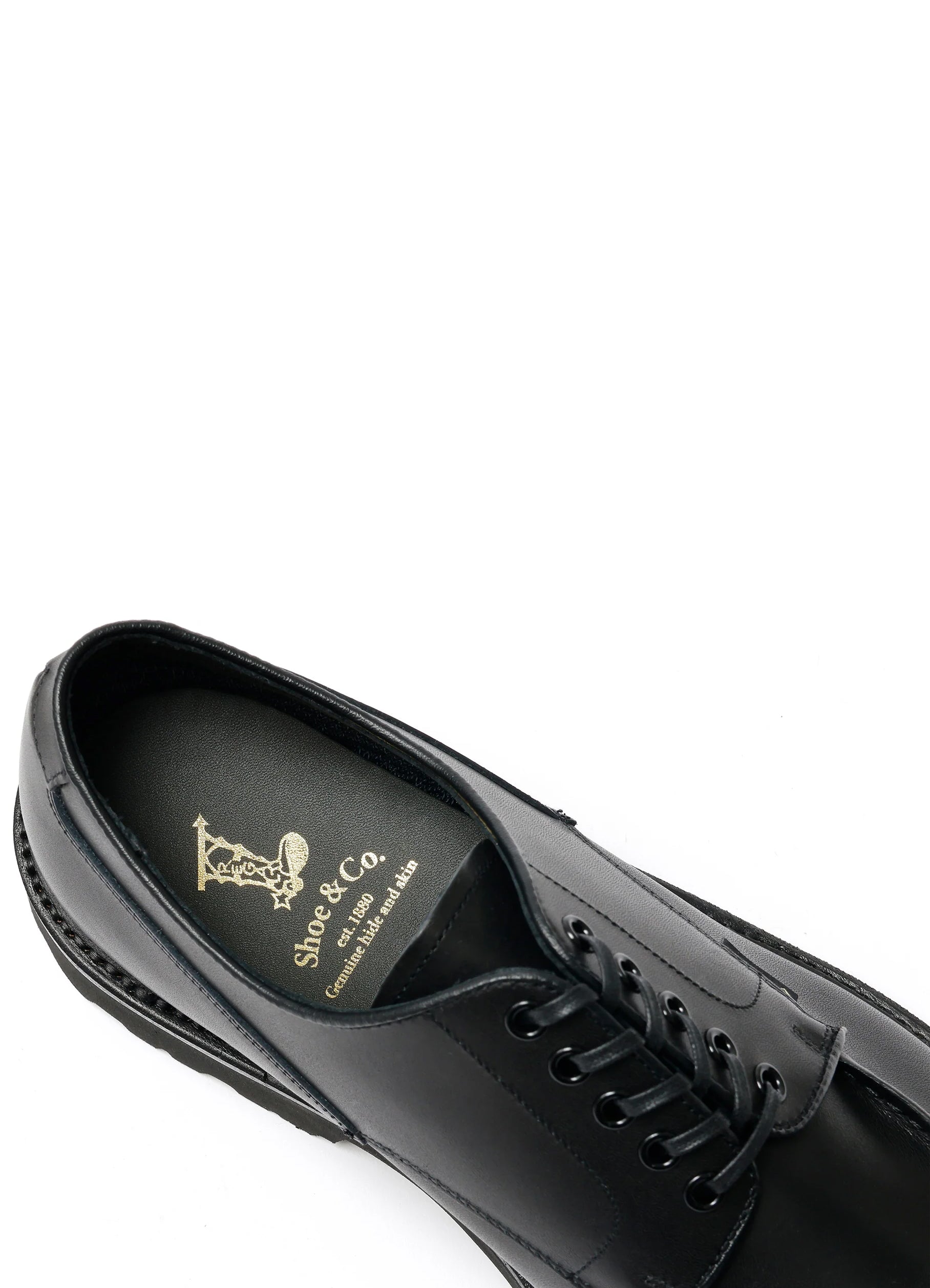 U-TIP | Gore-Tex Leather Shoe | Black