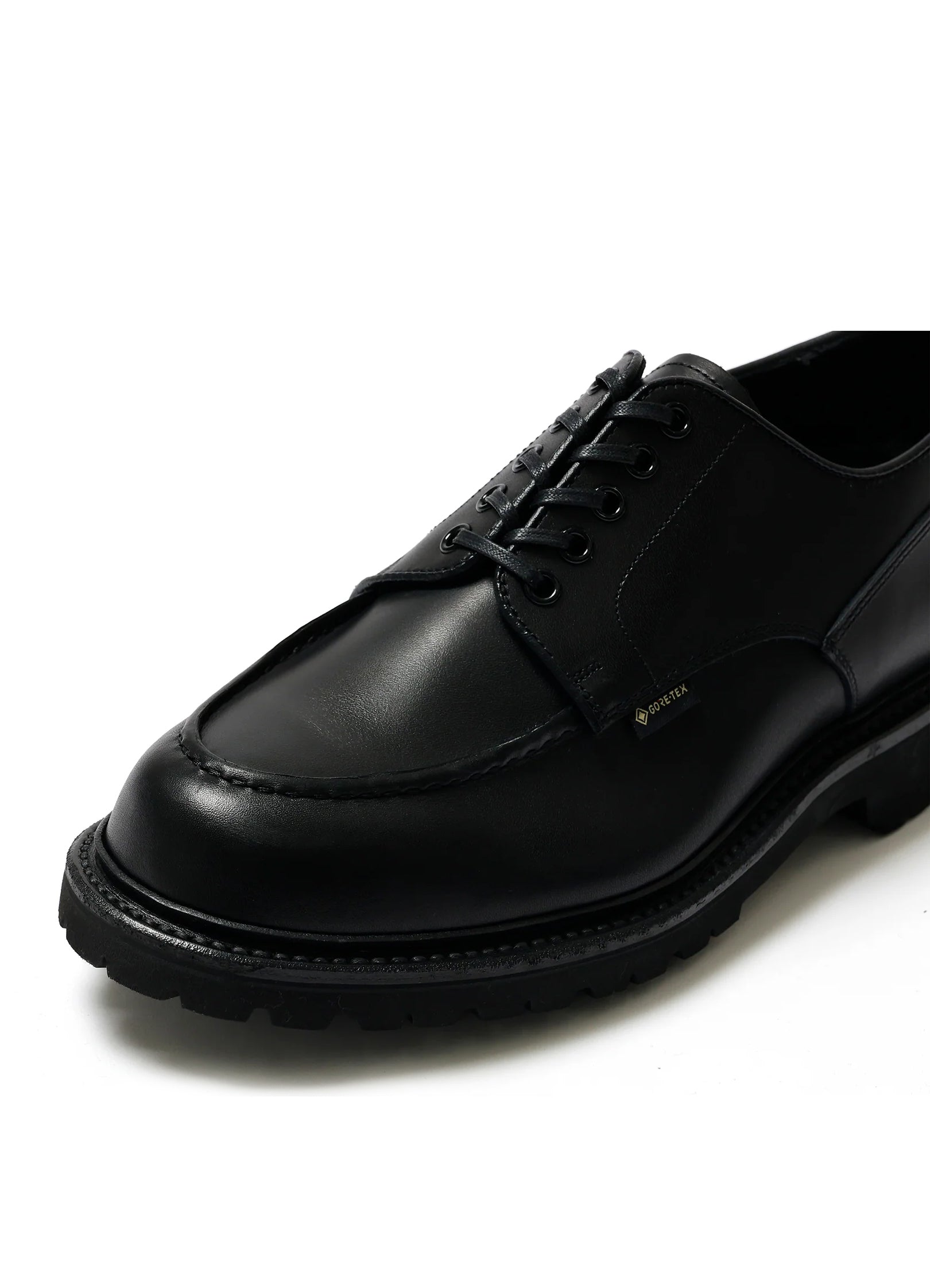 U-TIP | Gore-Tex Leather Shoe | Black