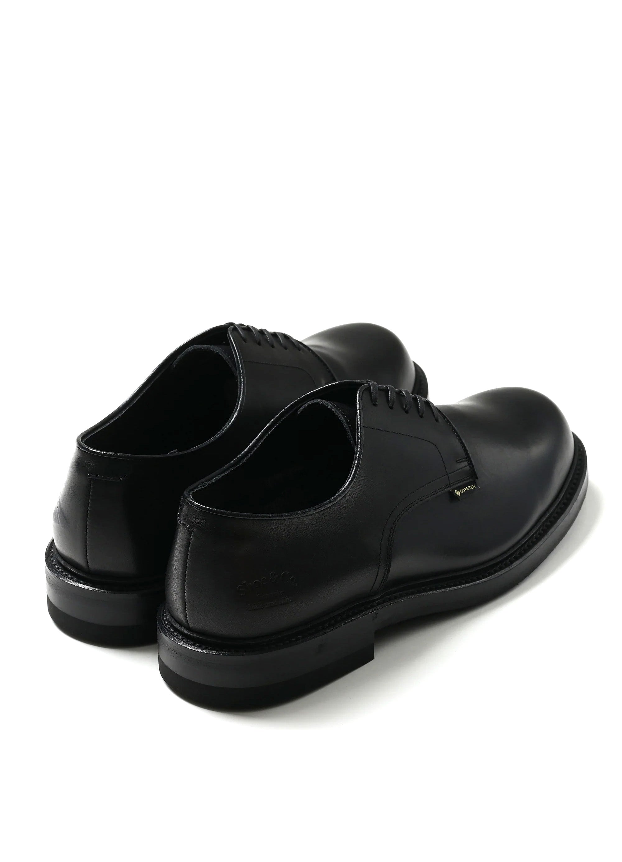 PLAIN TOE | Gore-Tex Leather Shoe | Black