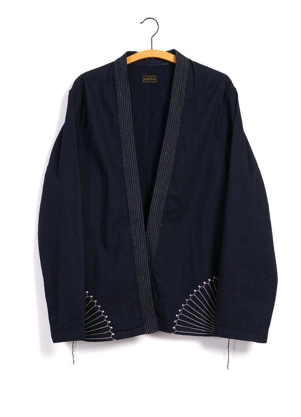 Kapital - 8oz FUROSHIKI DENIM | KAKASHI SHIRT | Indigo - HANSEN Garments