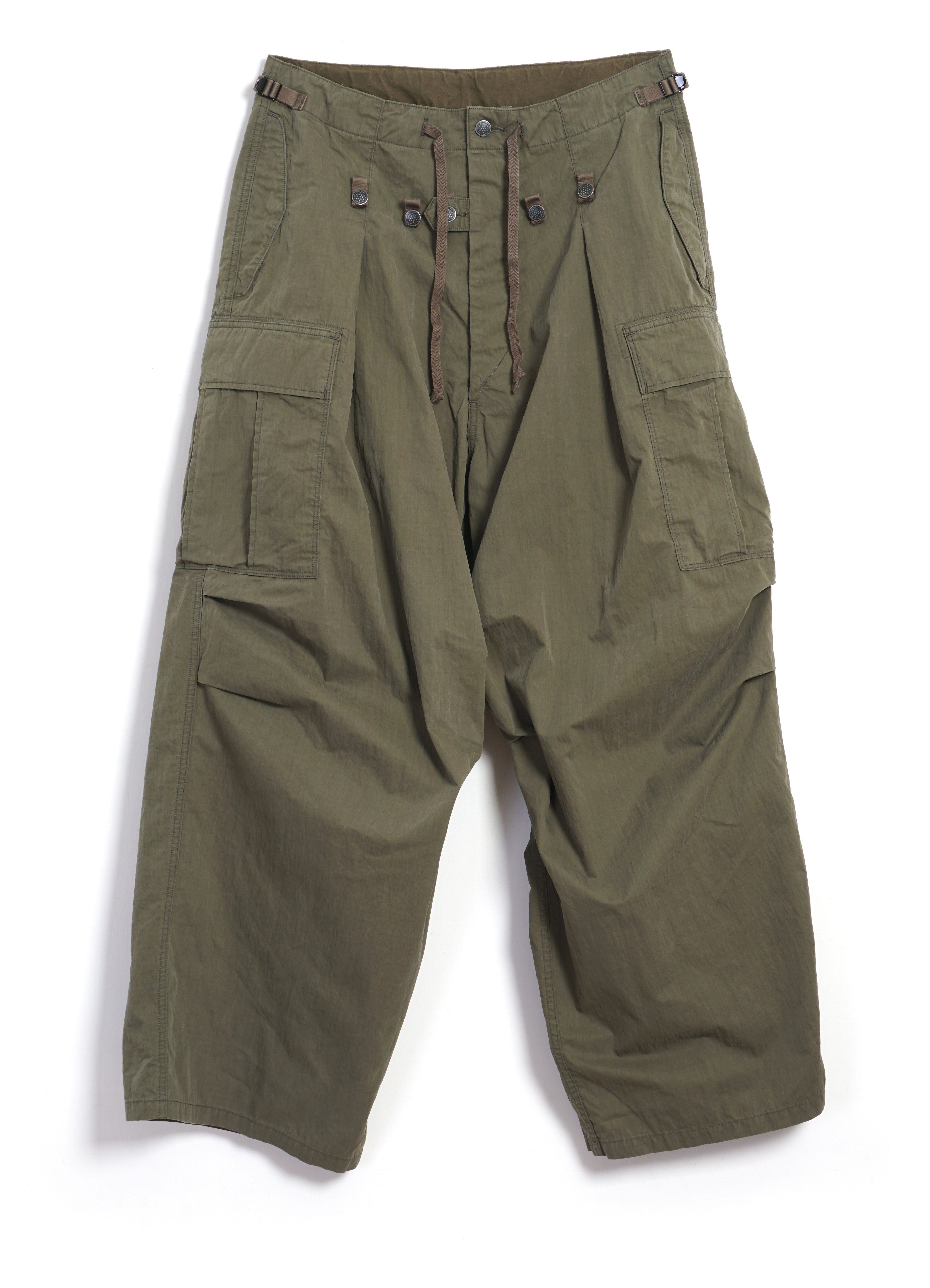 JUMBO CARGO PANTS | Ripstop Workwear Trouser | Khaki