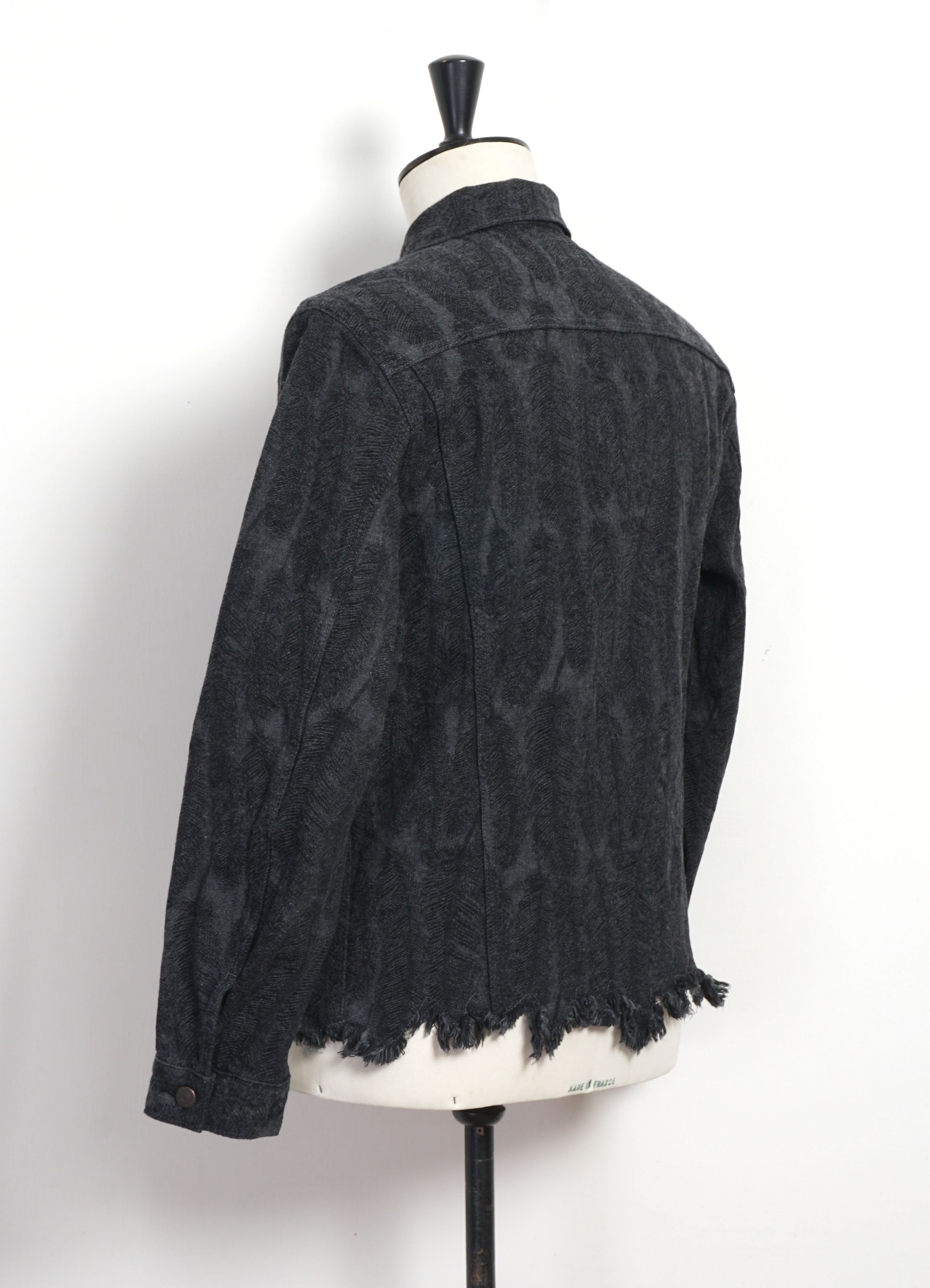 MAGPIE | 12oz Denim 3rd Jacket | Black/Black
