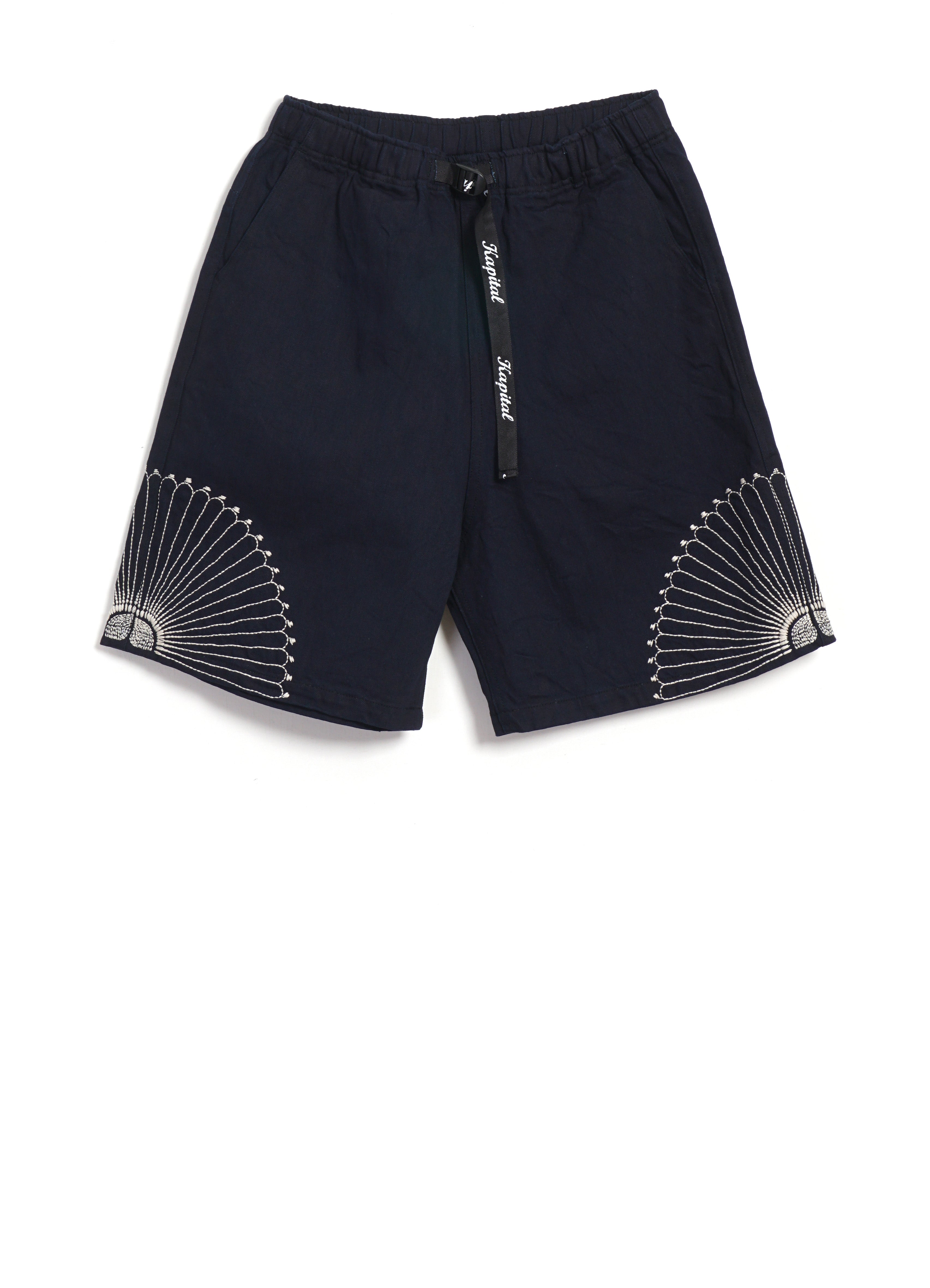 FUROSHIKI | 10oz Denim Easy Shorts | Indigo