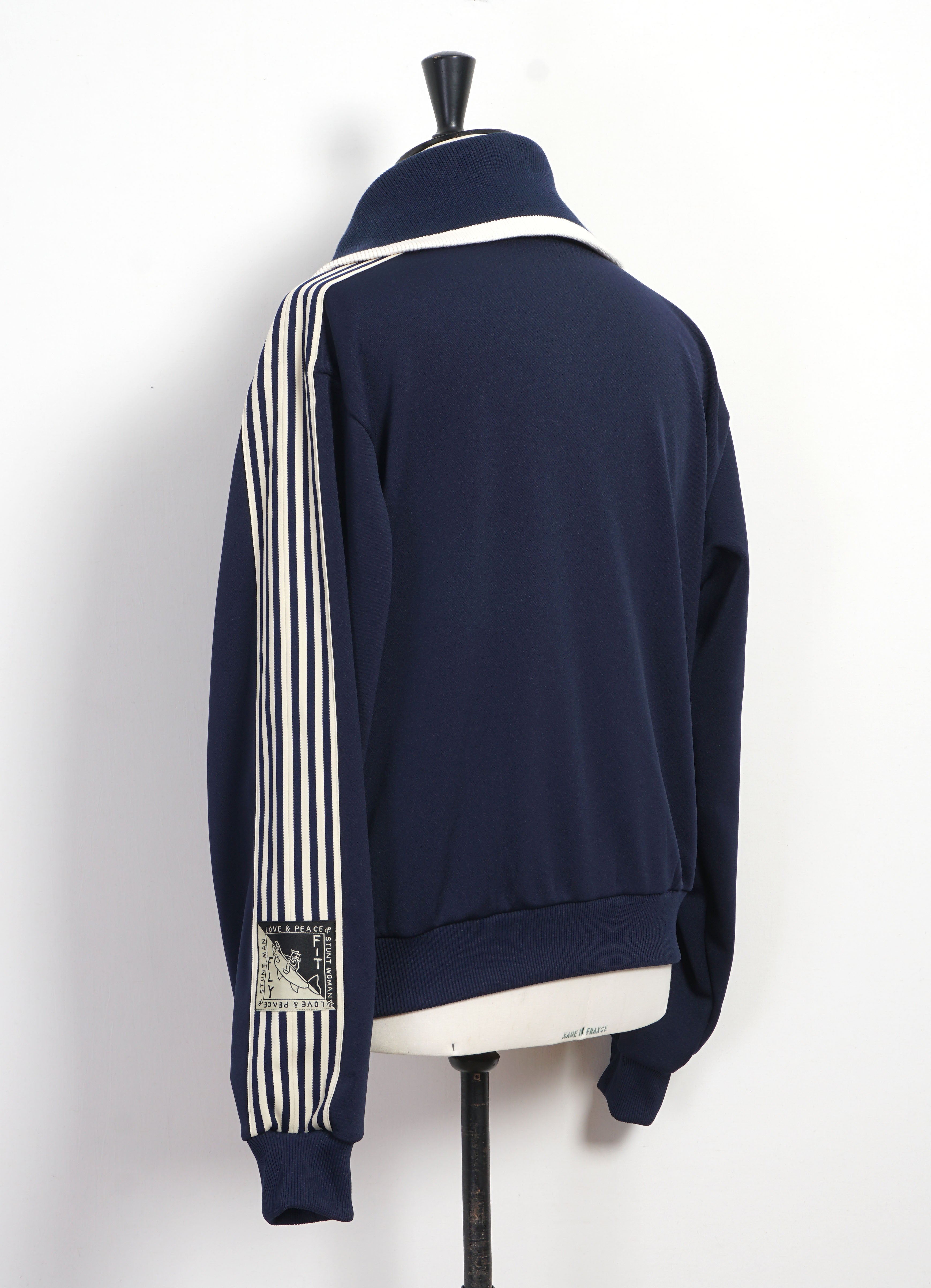 SMOOTH JERSEY SAILOR | Track Jacket | Navy