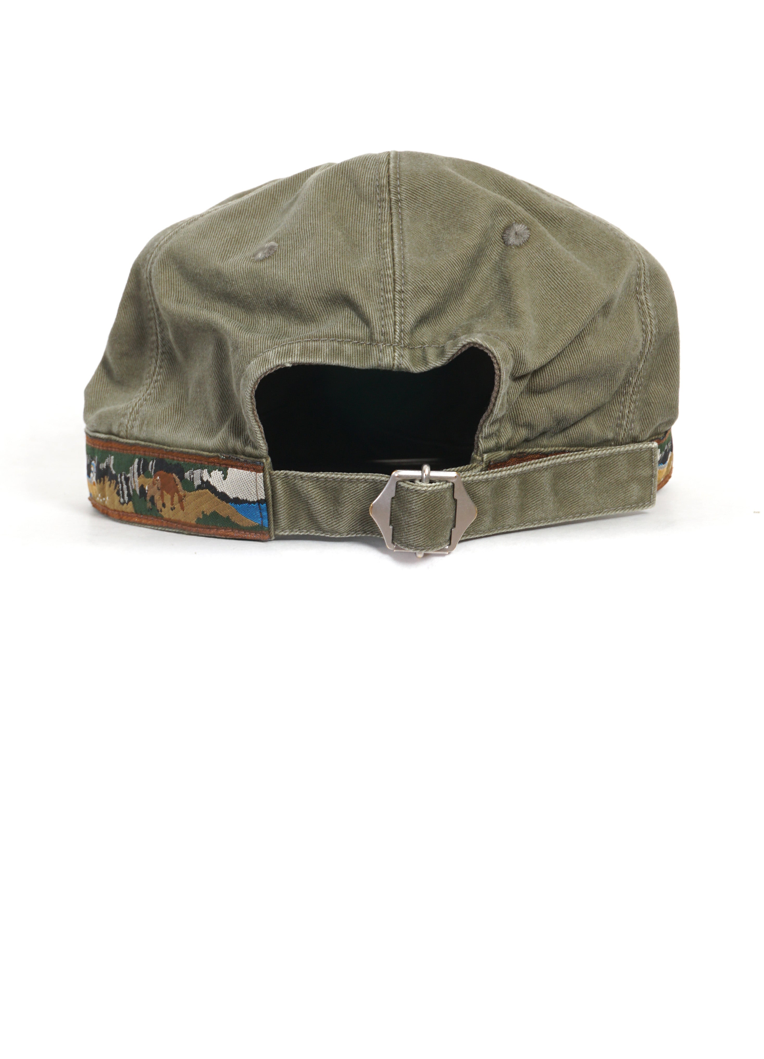 NAVAJO BOAT | Chino Brimfield Cap | Khaki/Beige