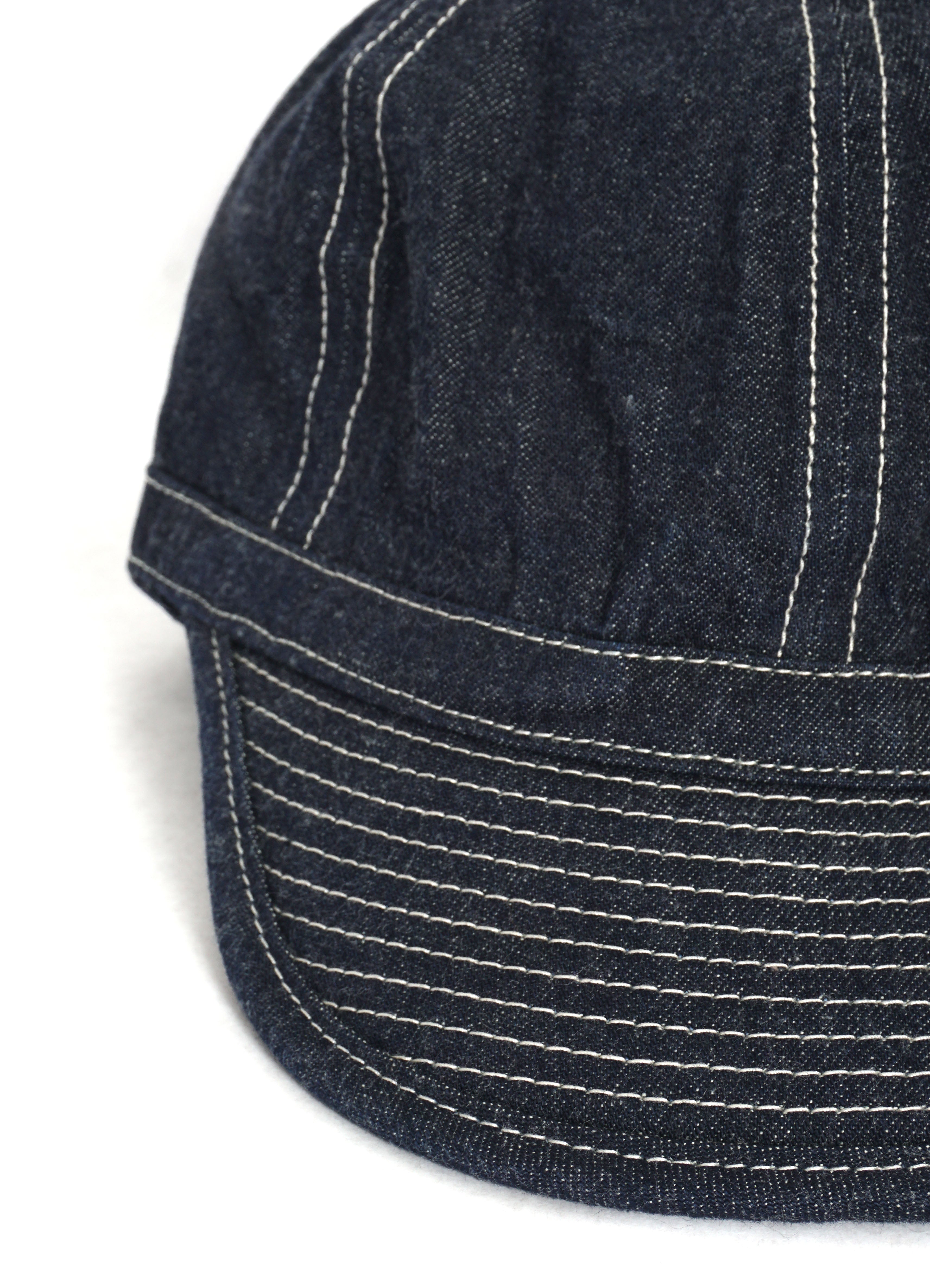DENIM ARMY CAP | Navy
