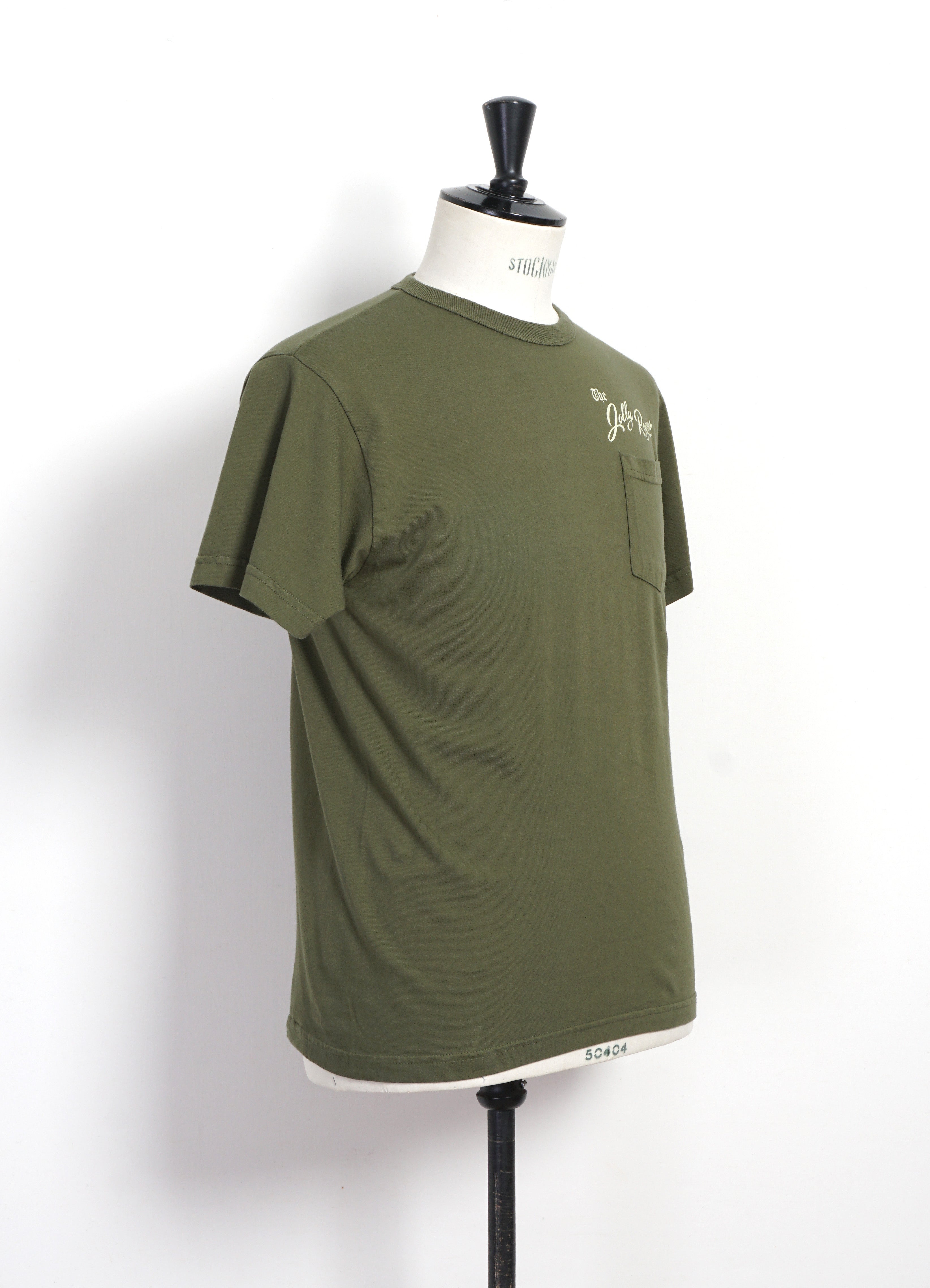 JOLLY ROGERS POCKET T-SHIRT | Olive
