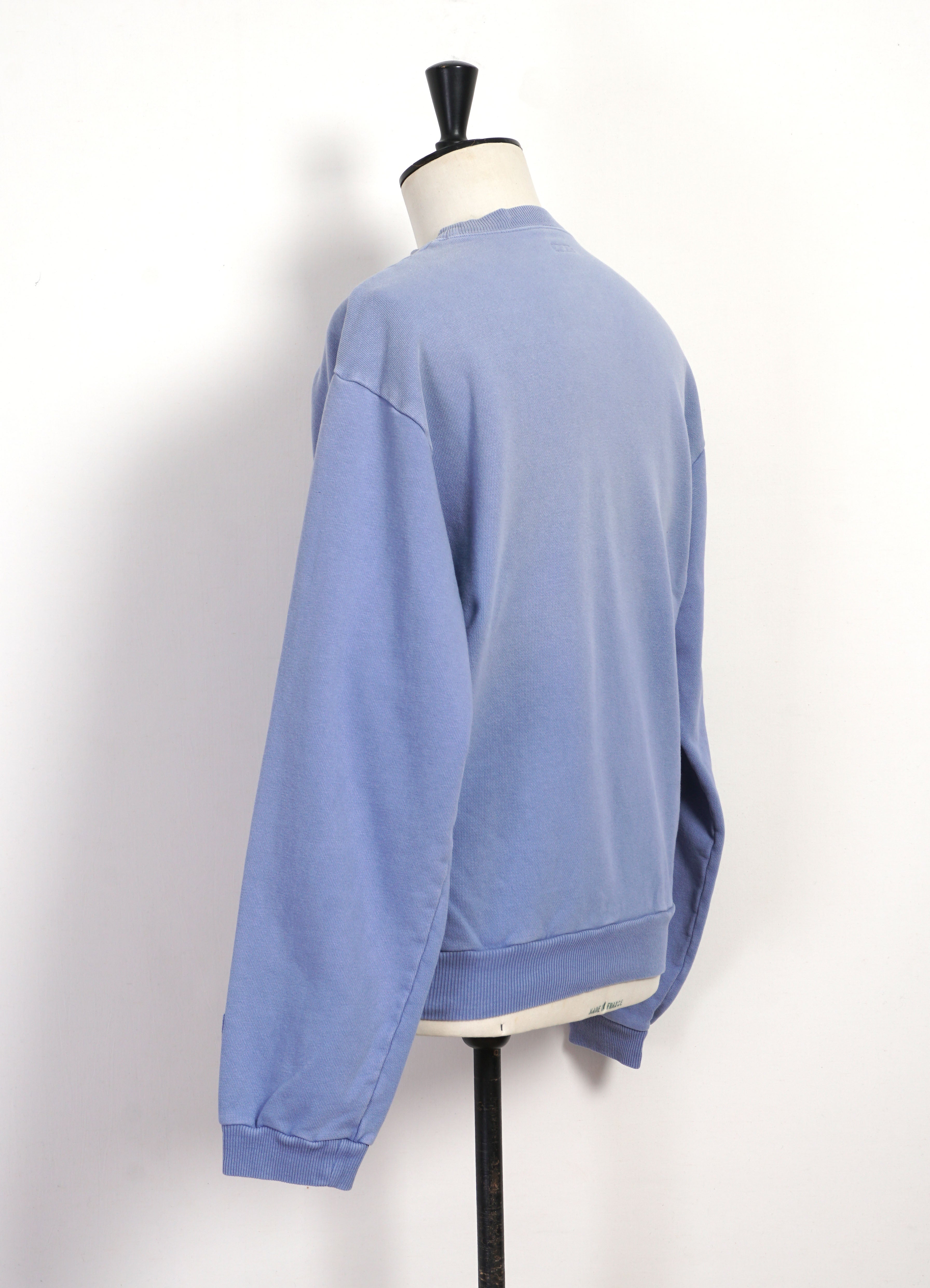 KAPSIZE RULE | Faded Print Hoodie | Powder Blue