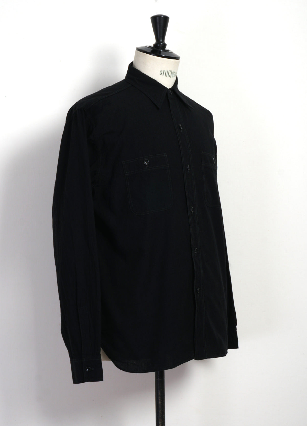 CHAMBRAY WORK SHIRT | Black