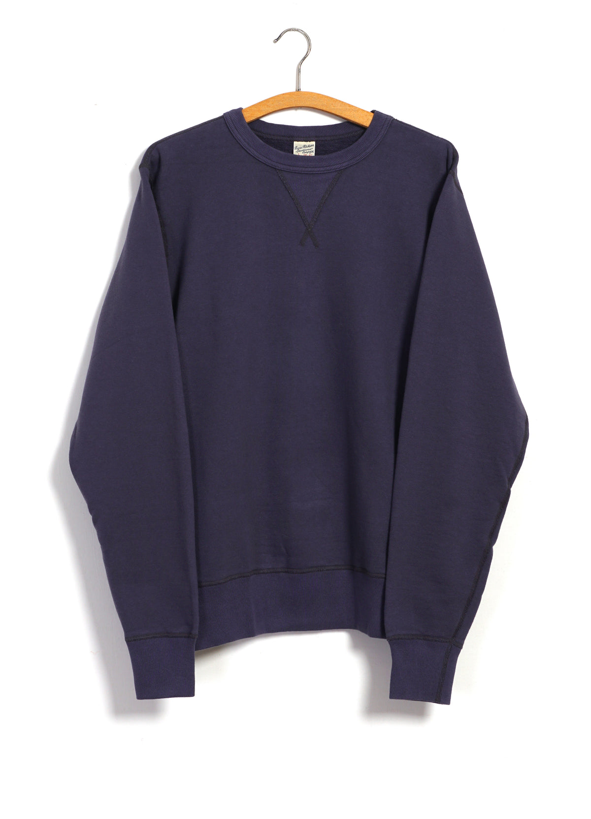 SET-IN CREW NECK SWEATSHIRT | Navy