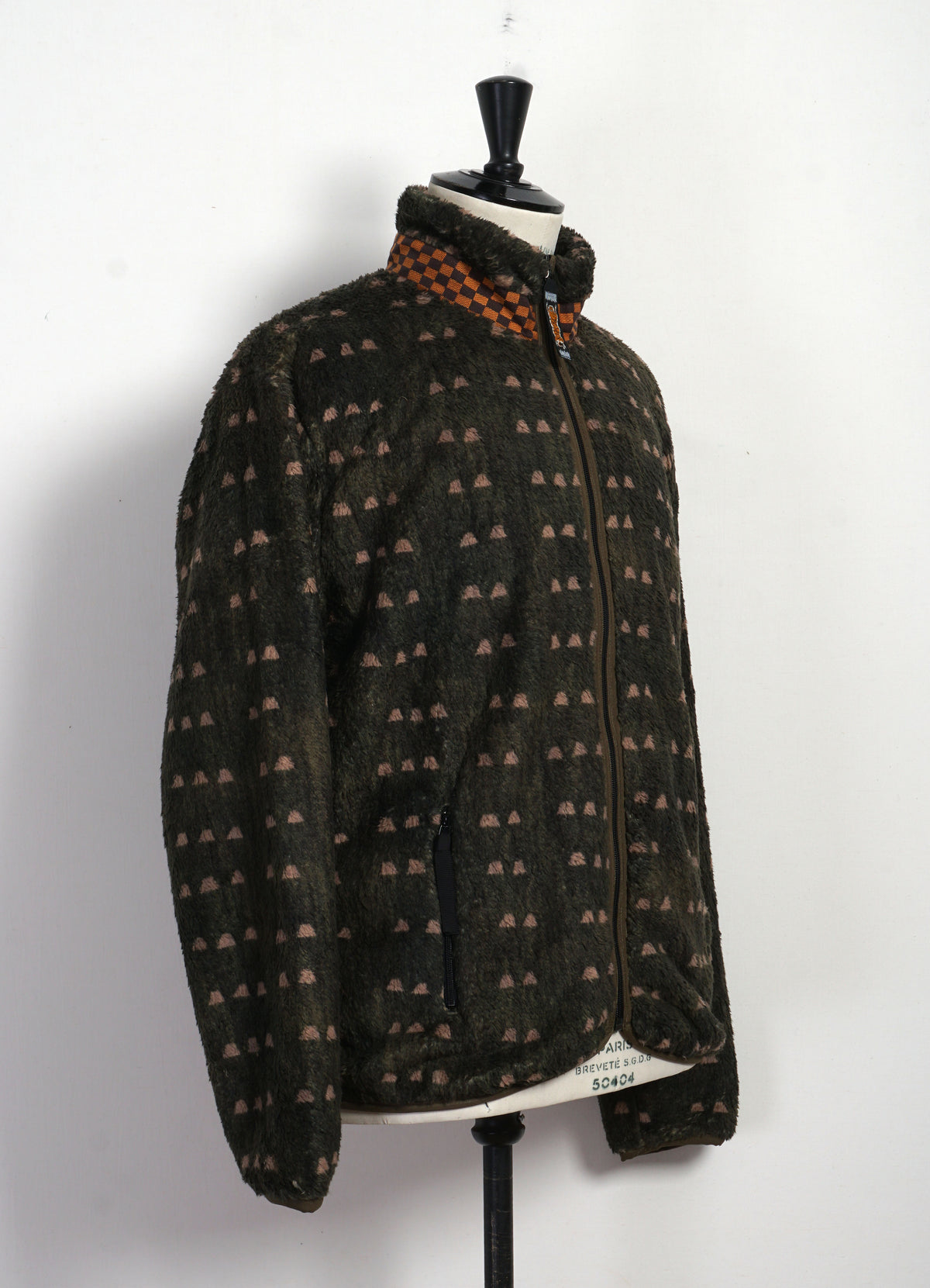 TSUME-SHOHBU | Fleece Zip Blouson | Khaki