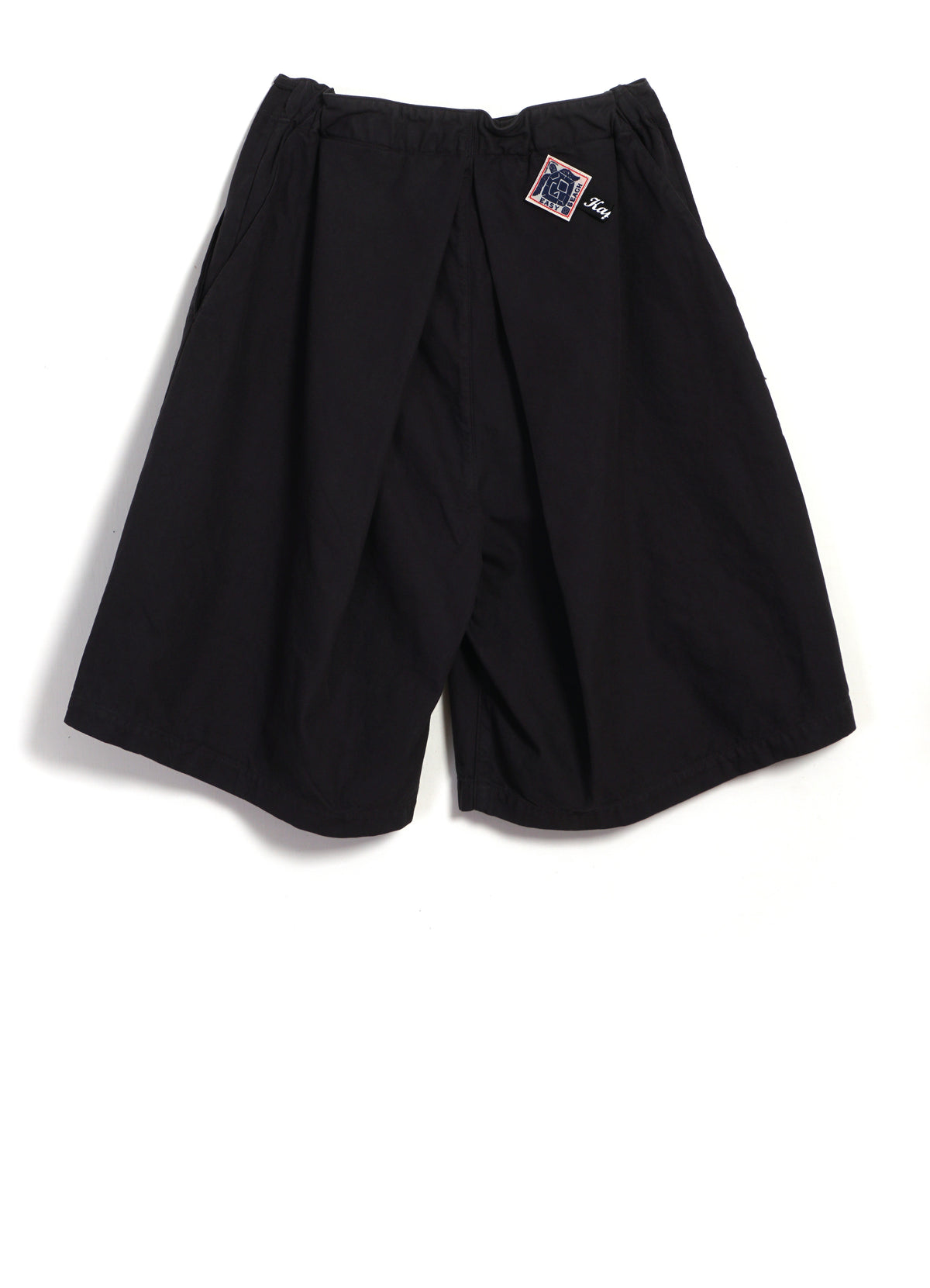 EASY KOME-KOME JORTS | Light Canvas Shorts | Black