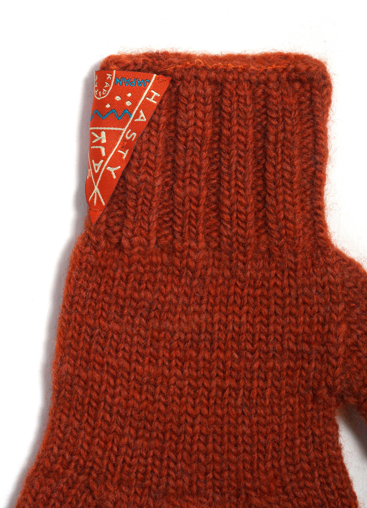 FOLKTALE | Wool Gloves | Orange