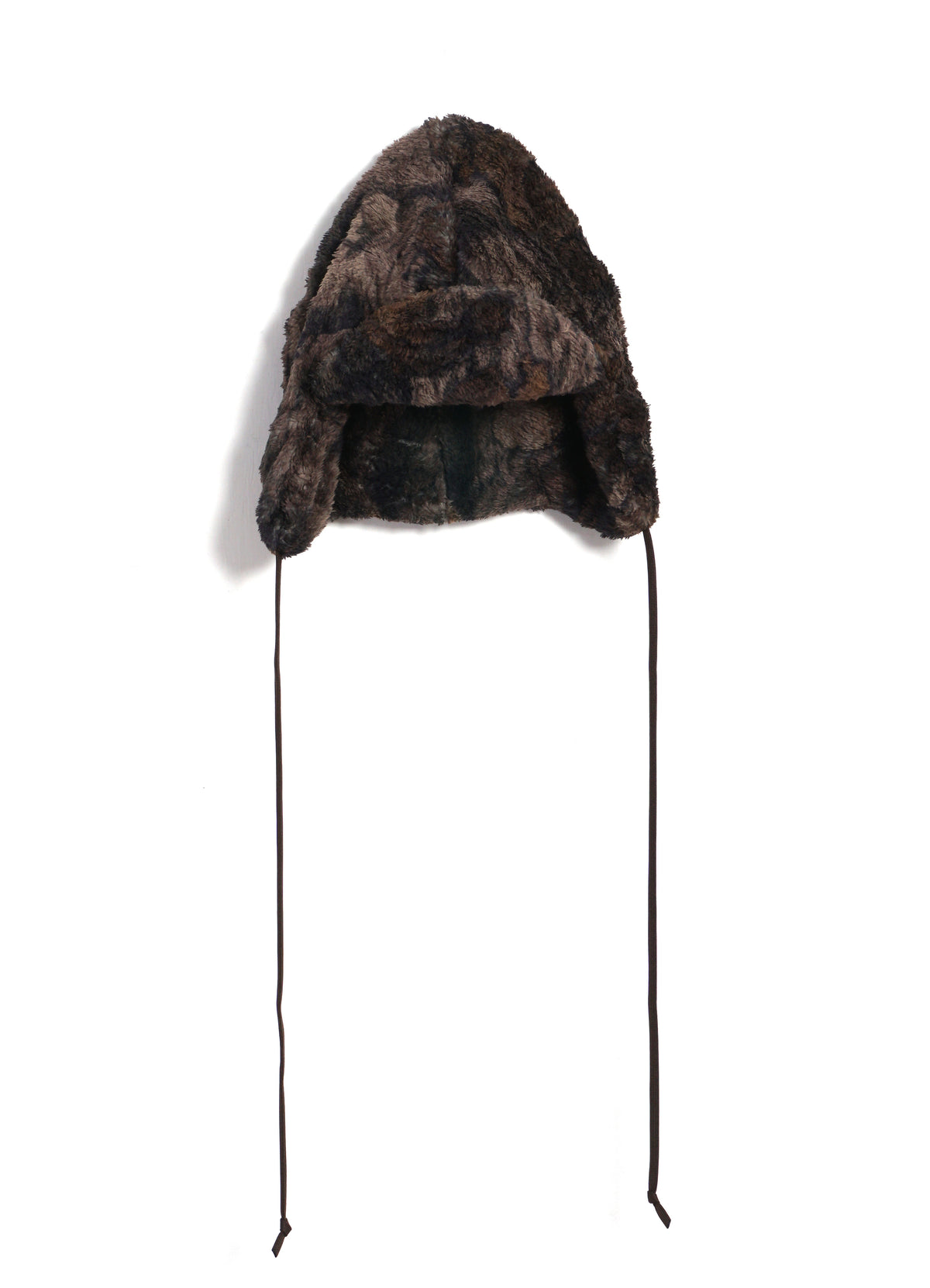 Print Fleece Aviator | Tree Camo