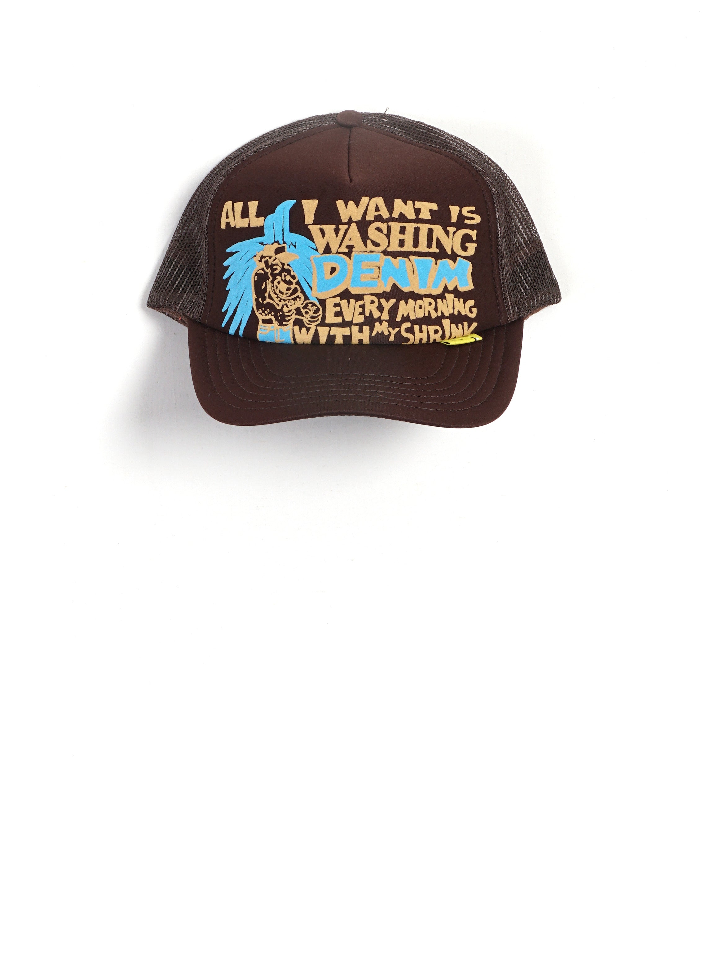 LAUNDRY SHRINK | Trucker Cap | Brown