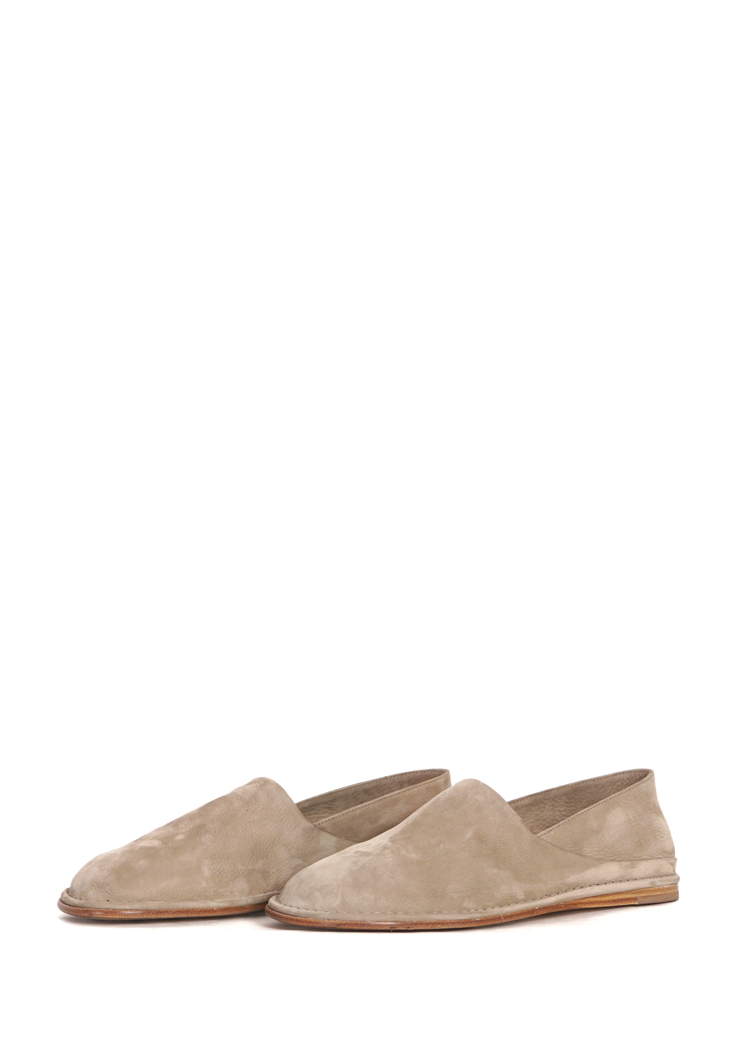 MORBIDONE | Vegetable Tanned Leather Espadrille | Tortora