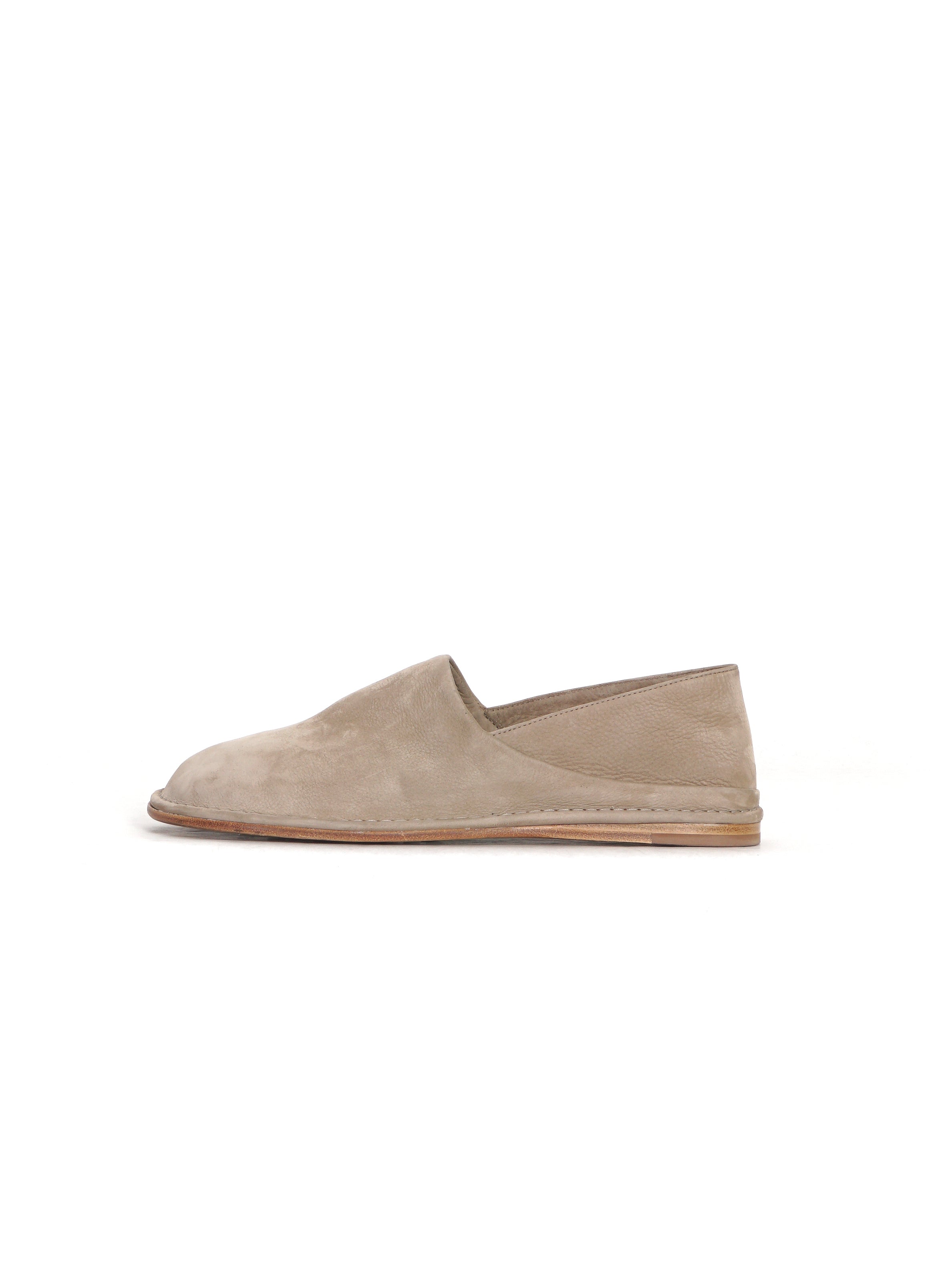 MORBIDONE | Vegetable Tanned Leather Espadrille | Tortora