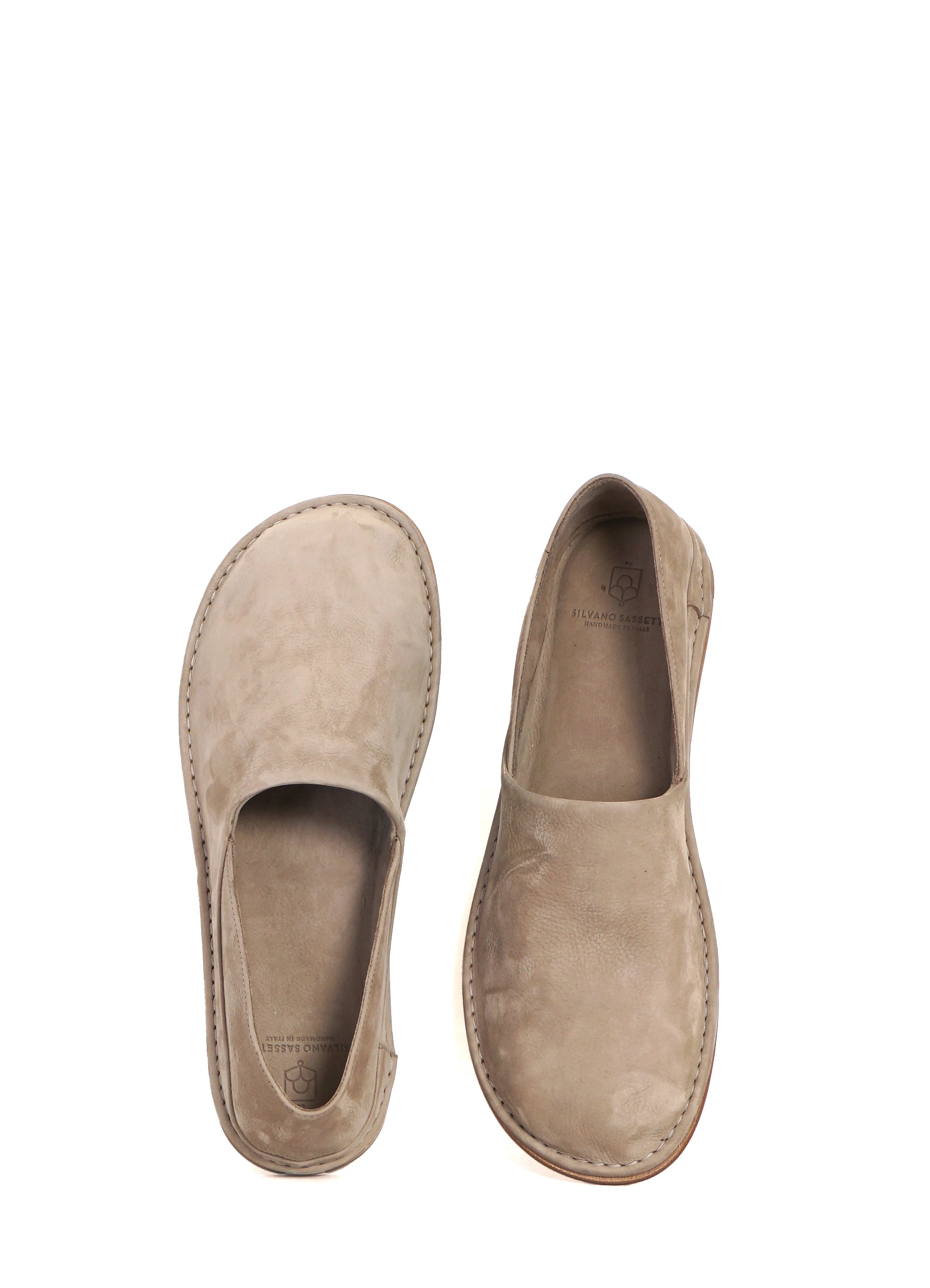 MORBIDONE | Vegetable Tanned Leather Espadrille | Tortora