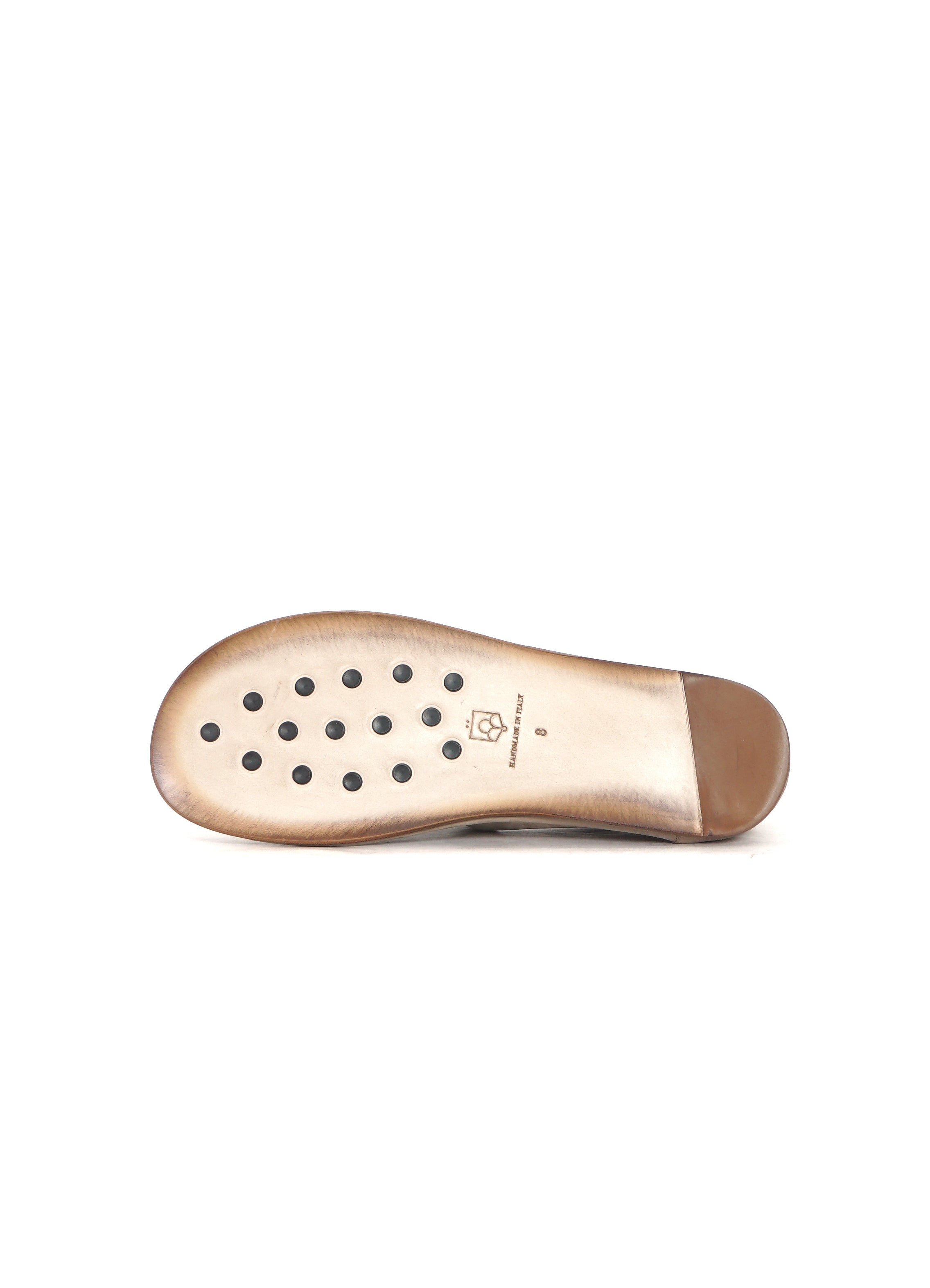 MORBIDONE | Vegetable Tanned Leather Espadrille | Tortora
