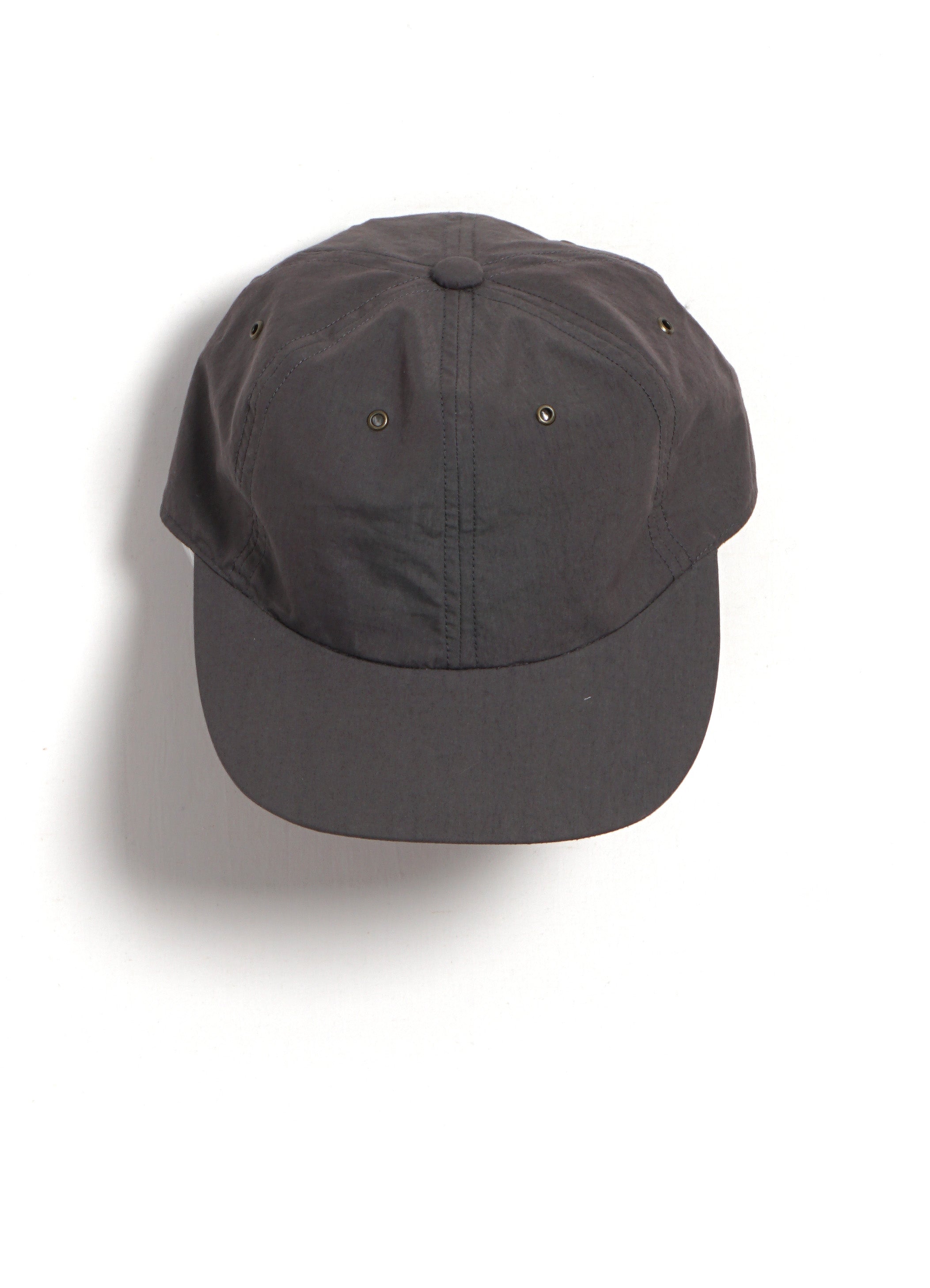 Cotton/Nylon B.B Cap | Grey/Olive