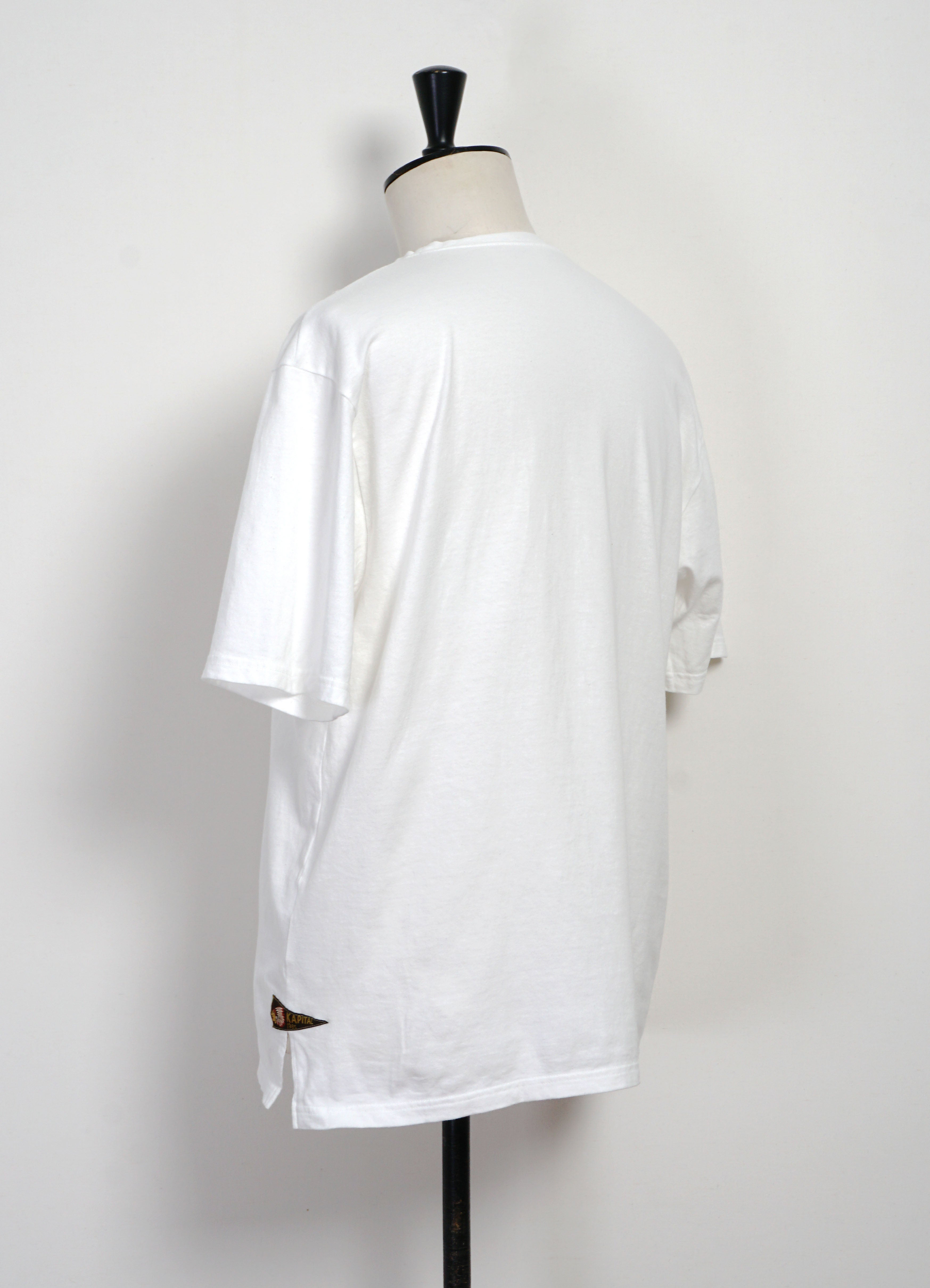 4 FLAGS | 20/- Jersey Pennant T | White