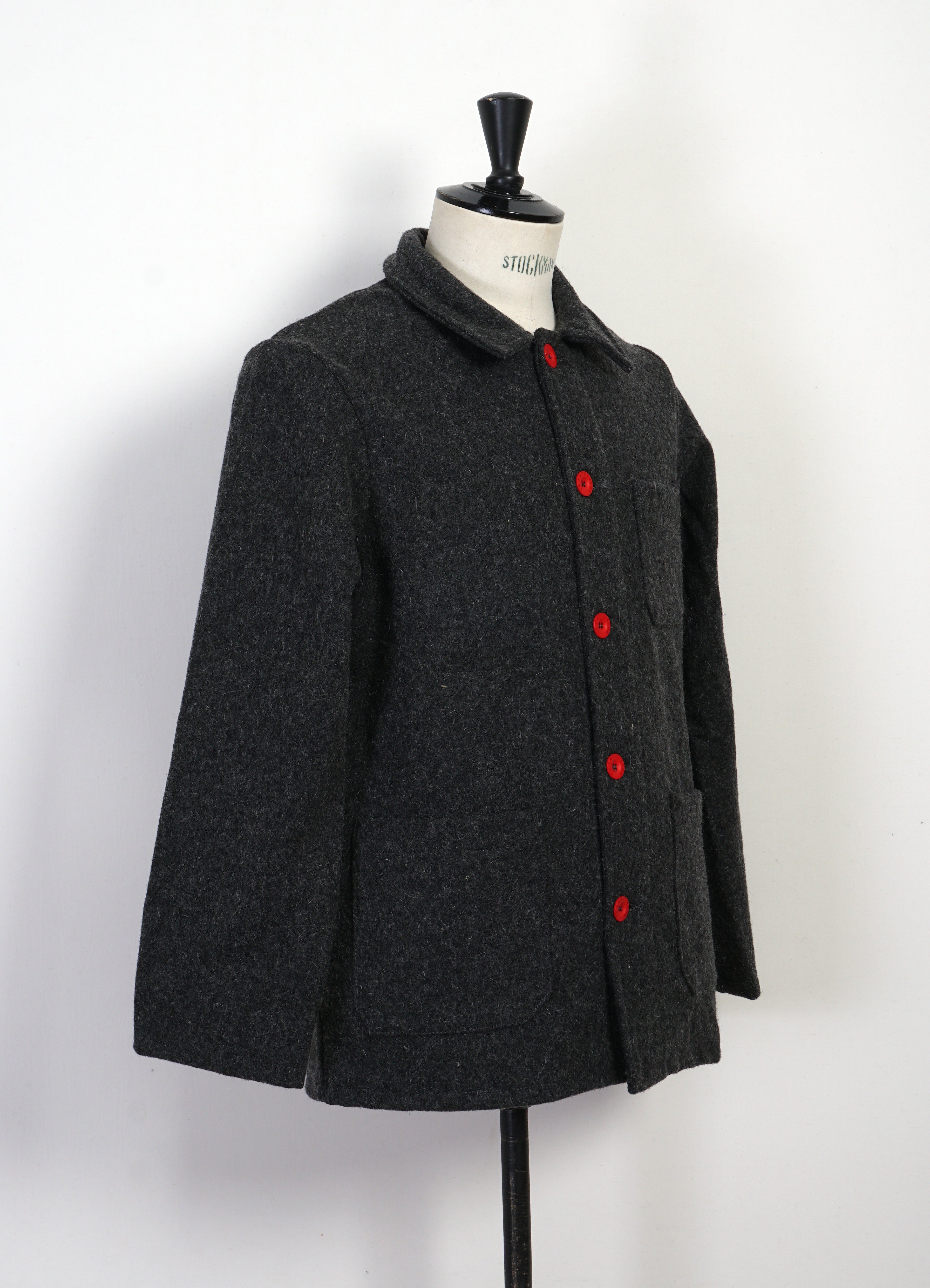 WORK JACKET | Wool | Grey