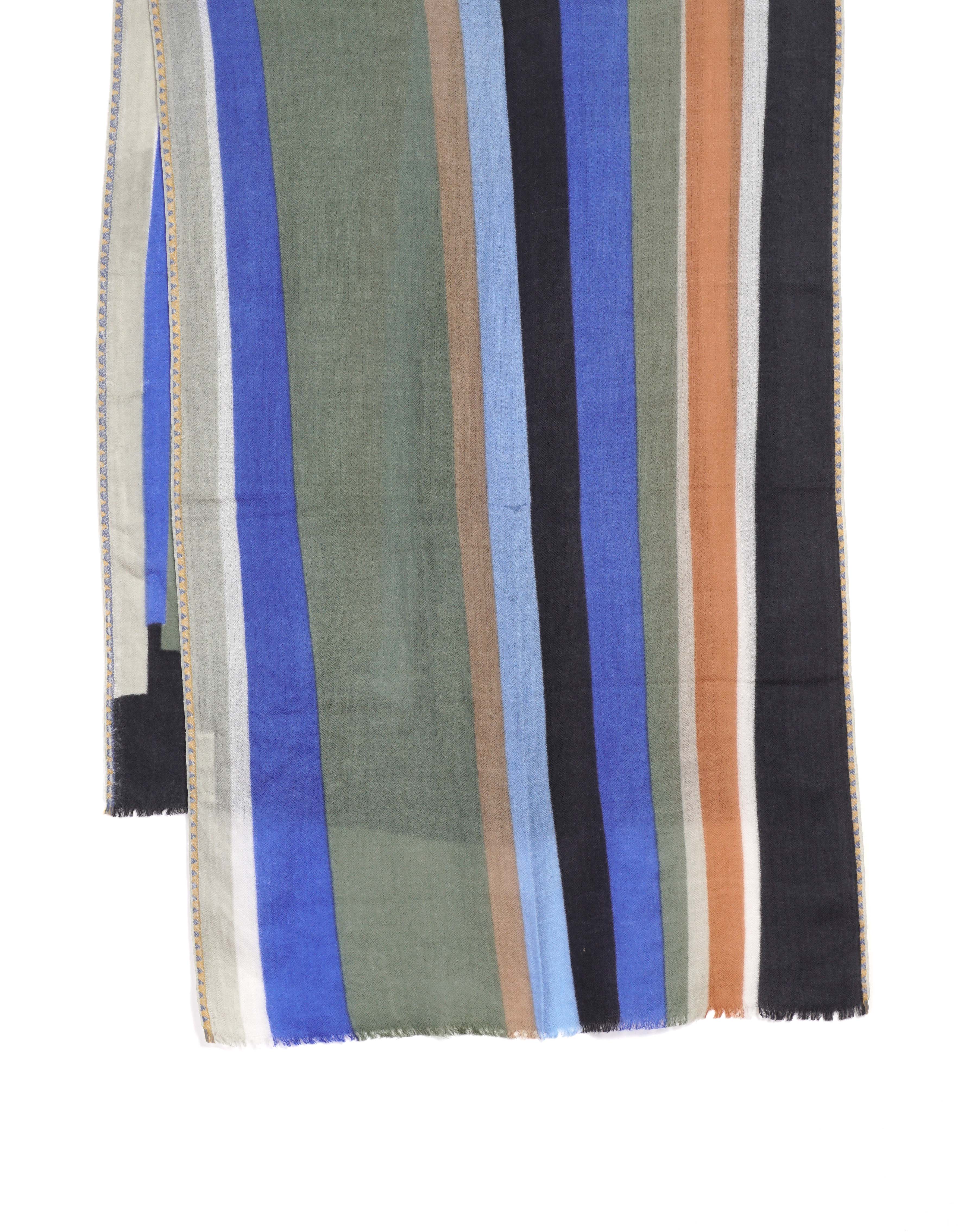 ÉTOLE | Wool & Cashmere Stole | C-Black