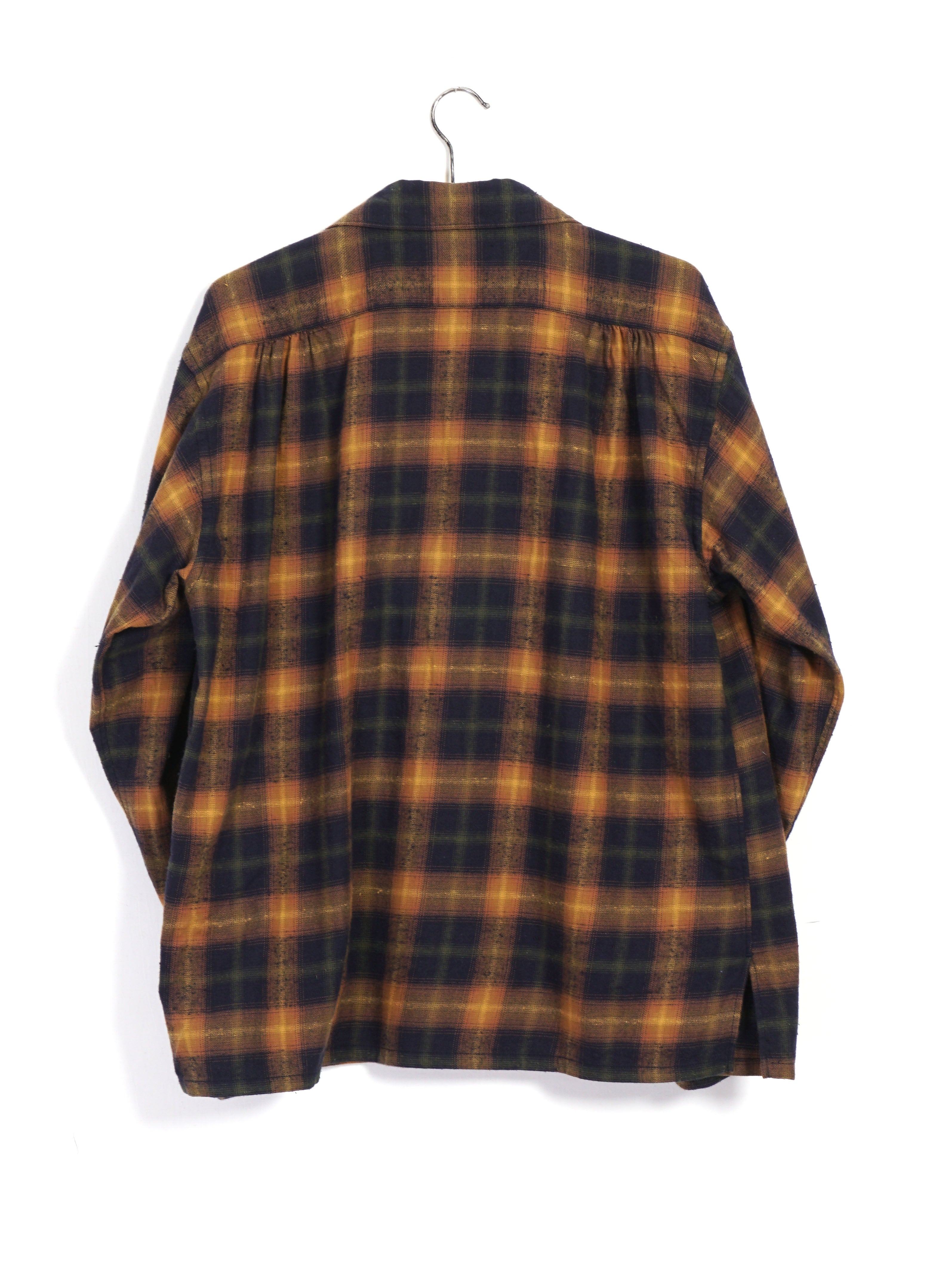 Open-Necked Shirt | Mustard