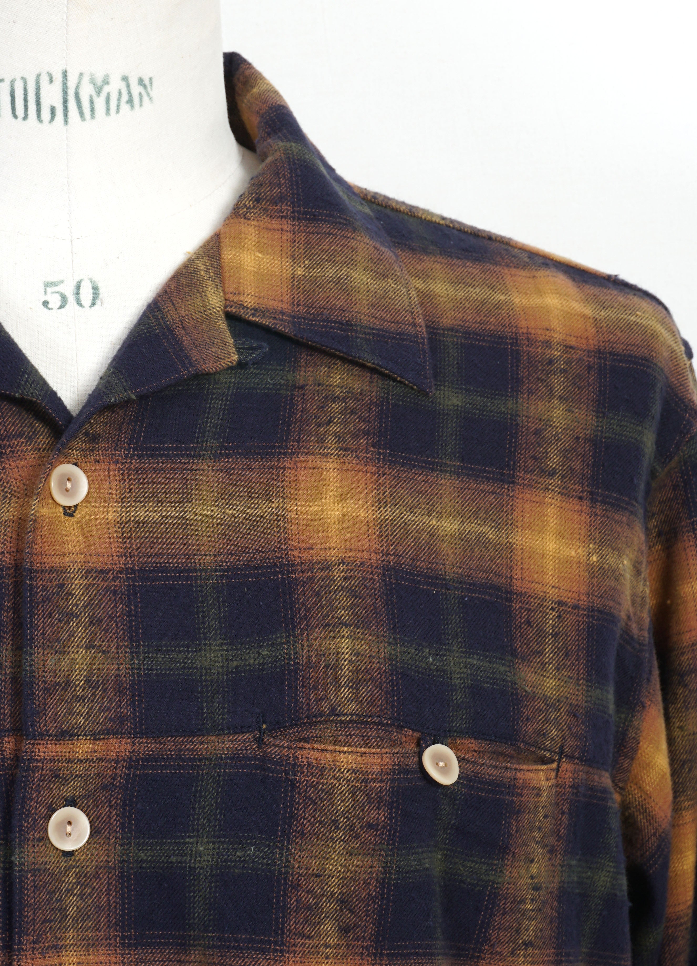 Open-Necked Shirt | Mustard