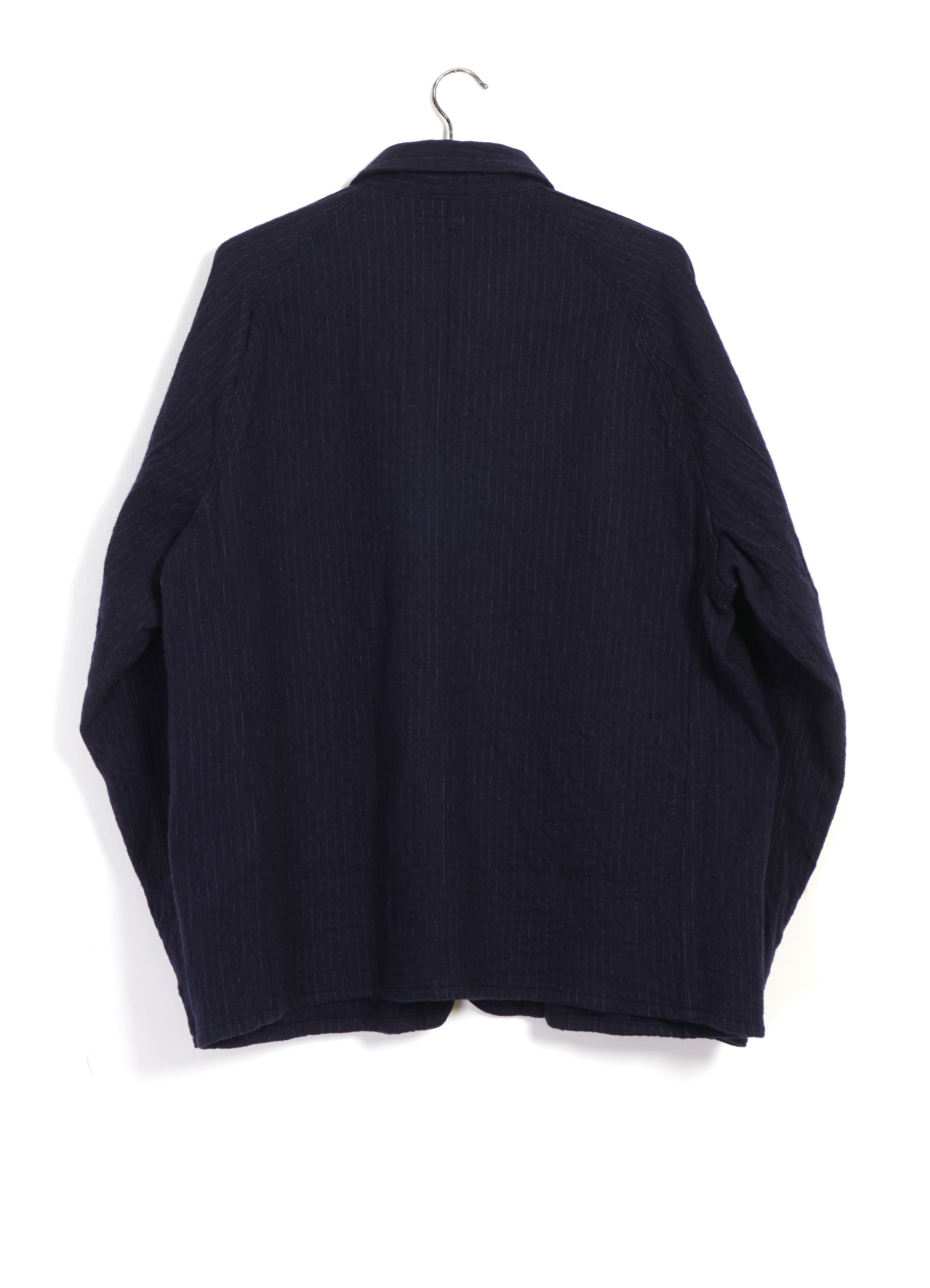 C/W Raglan Coverall | Pinstripe Navy